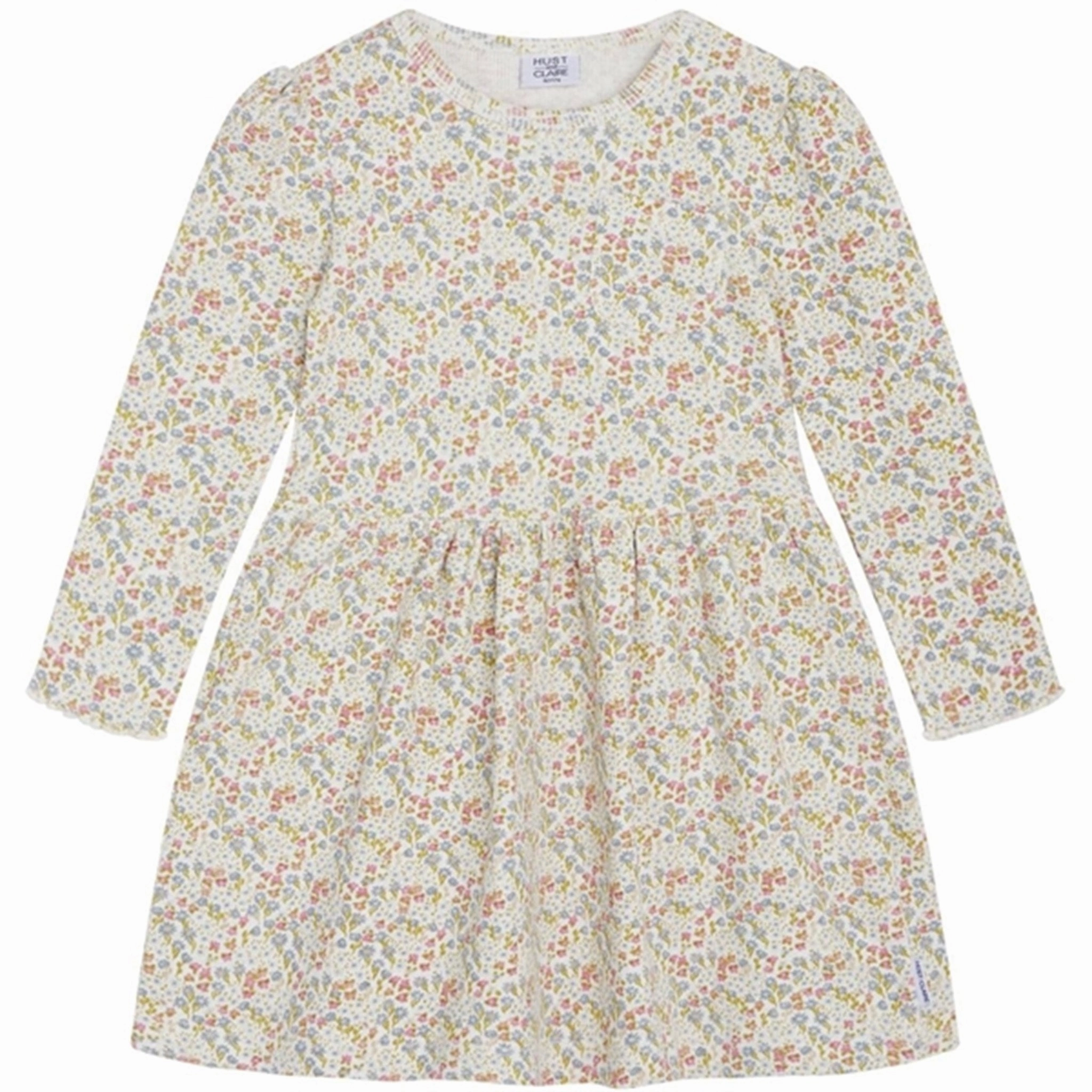 Hust & Claire Whisper Melange Kila Dress Bold-Color Soft Layering