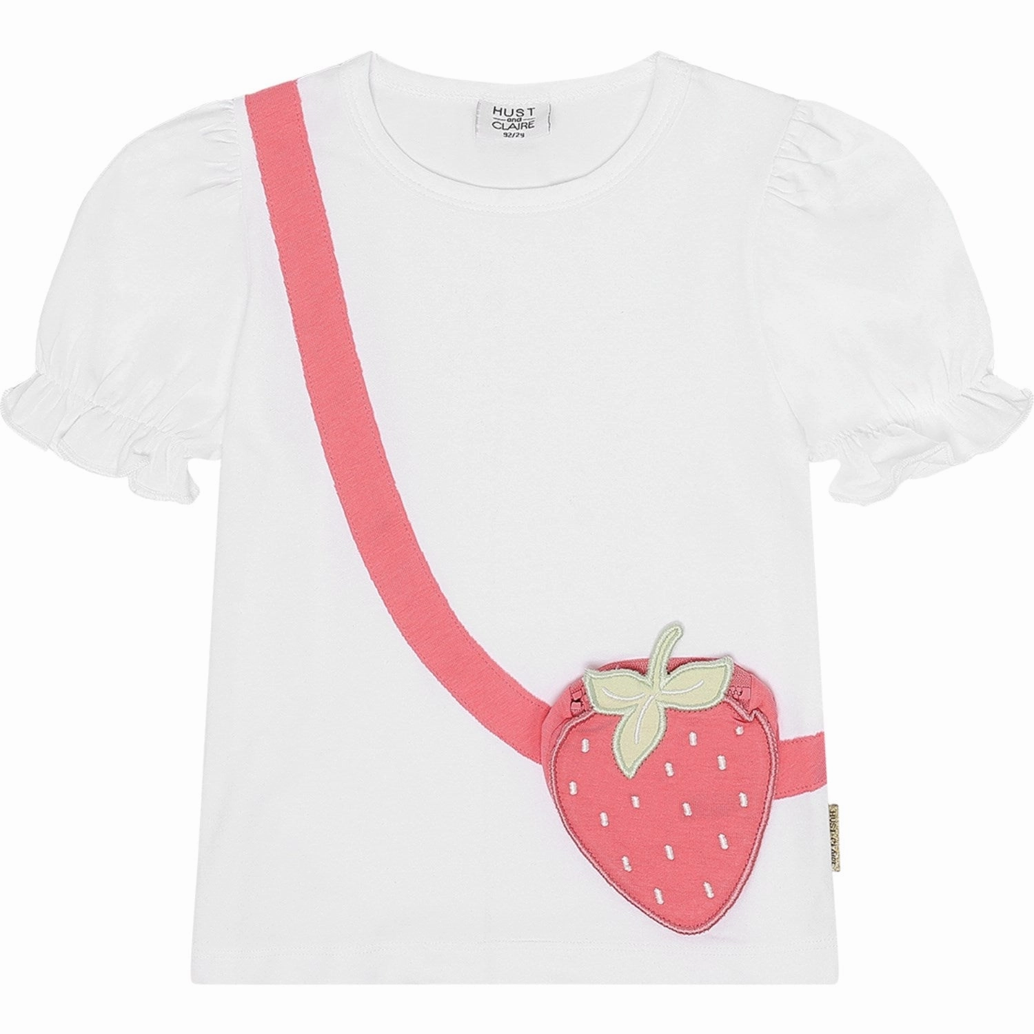 Trendy All-Day Hust & Claire White Alma T-shirt