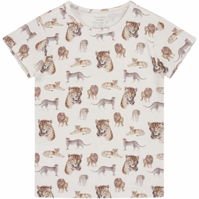 Easy Fit Wear Minimal Fashion Hust & Claire White Sand Austin T-Shirt