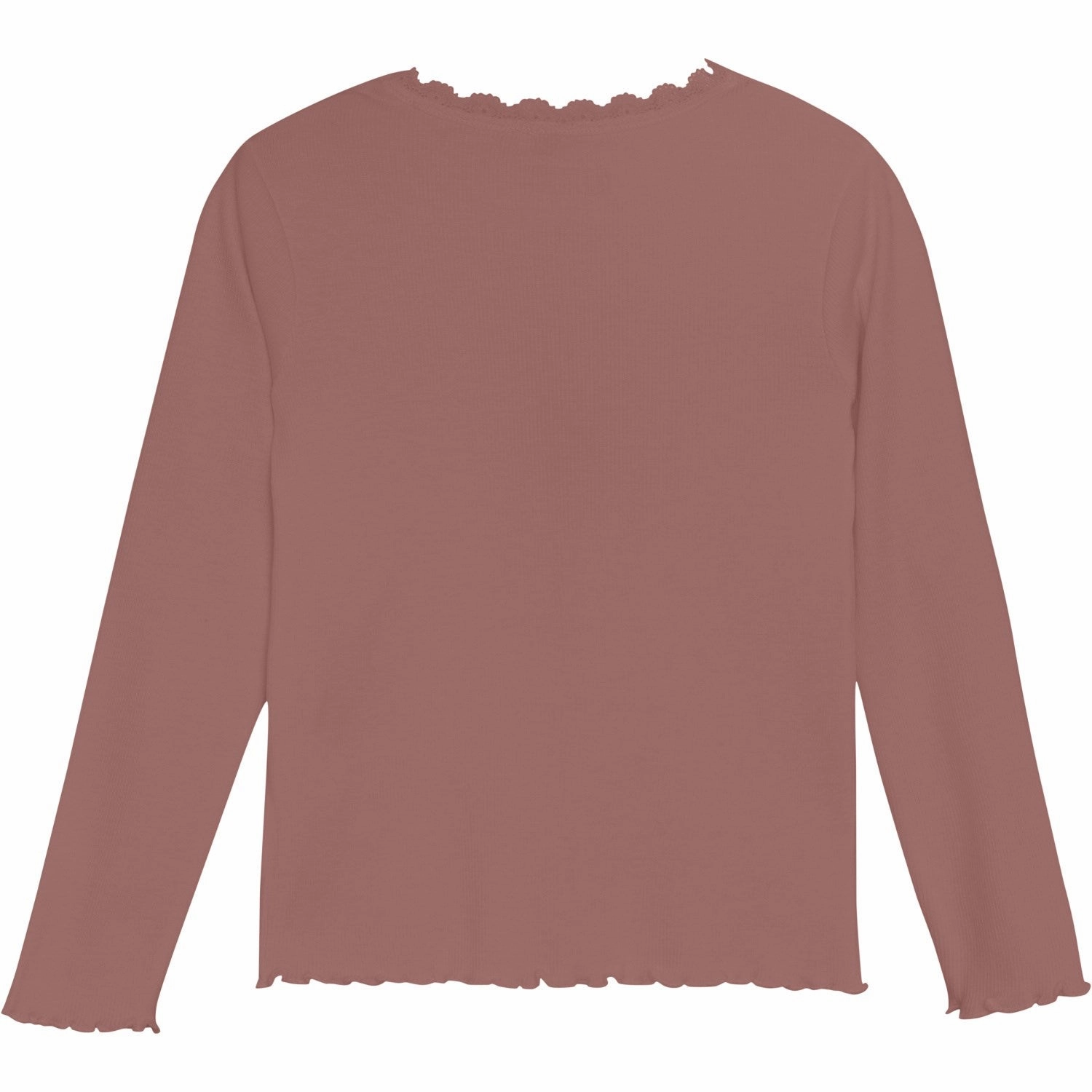 Sleeveless Cut Huttelihut Burlwood Blouse Rib