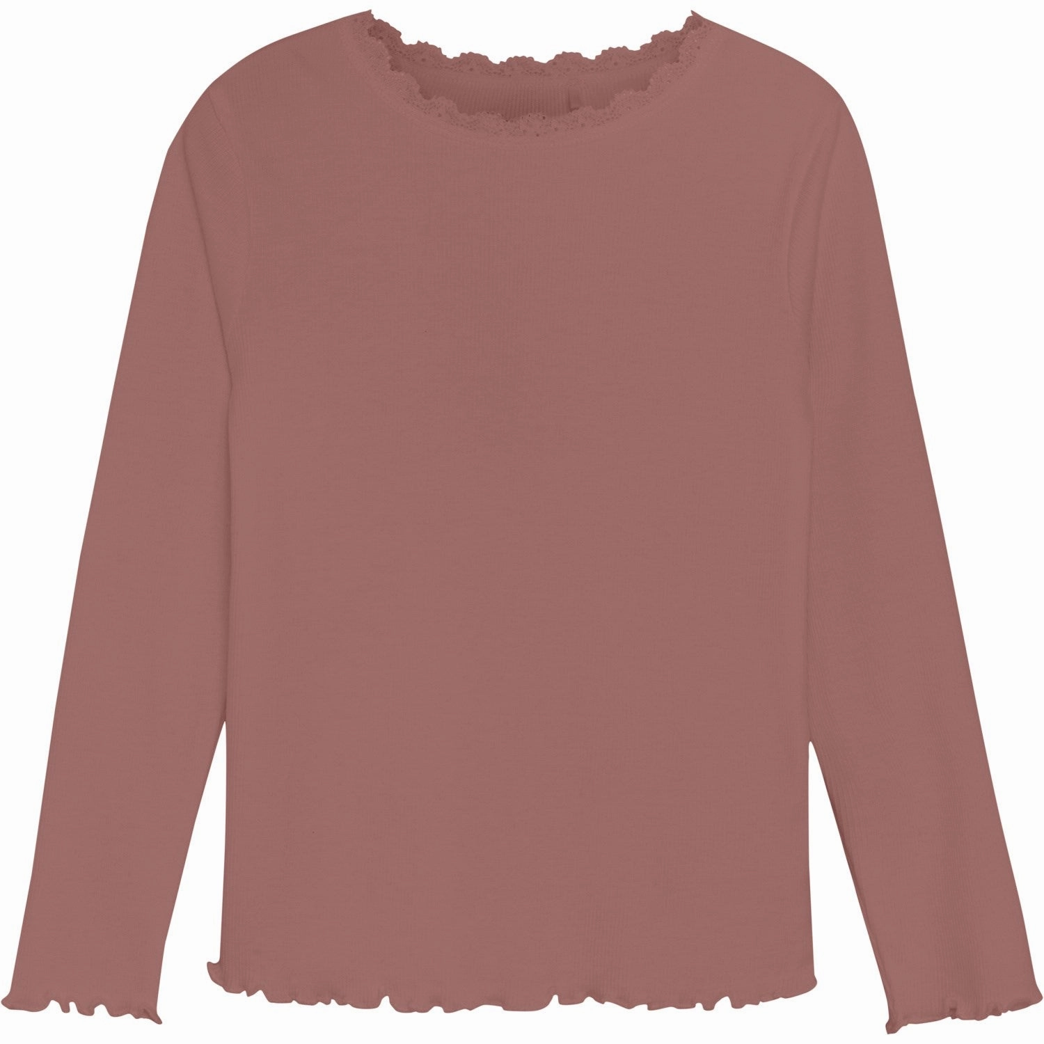 Lightweight Material Huttelihut Burlwood Blouse Rib