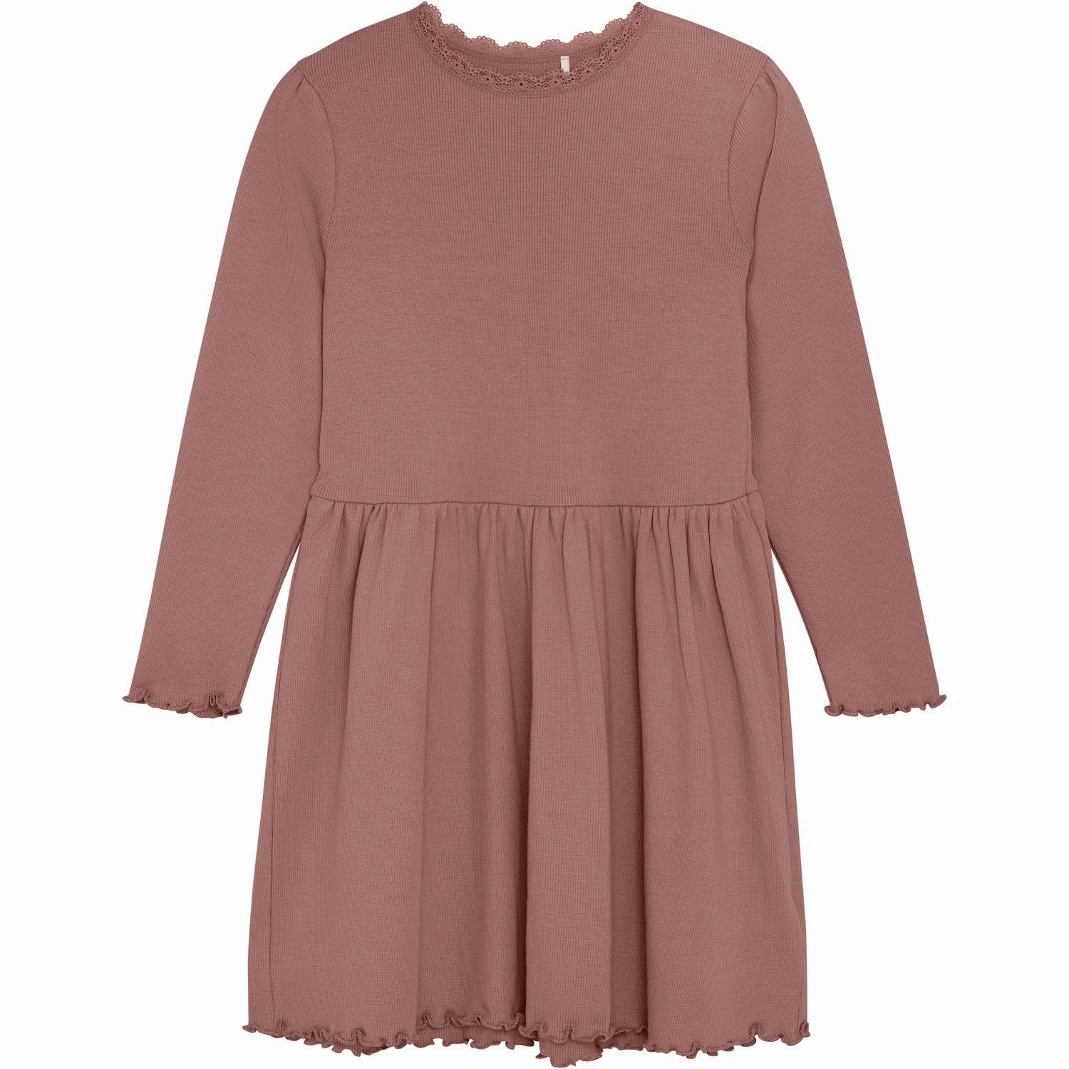 Travel Friendly Huttelihut Burlwood Dress Ls Rib