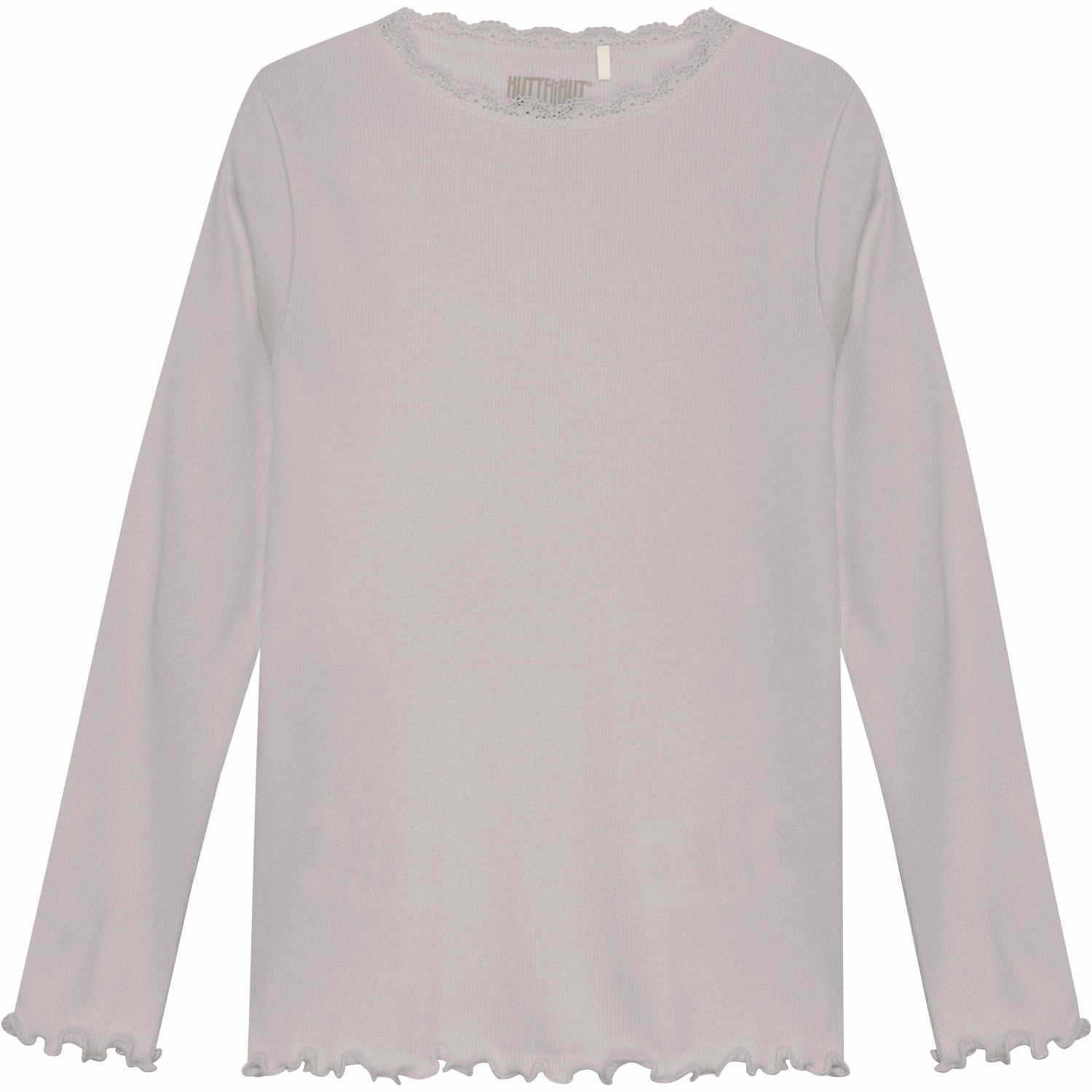 Huttelihut Cloud Gray Blouse Rib No Bulk Layering System