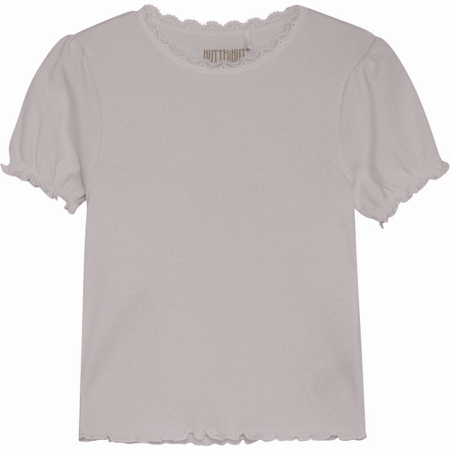 Soft Touch Huttelihut Cloud Gray T-Shirt Rib