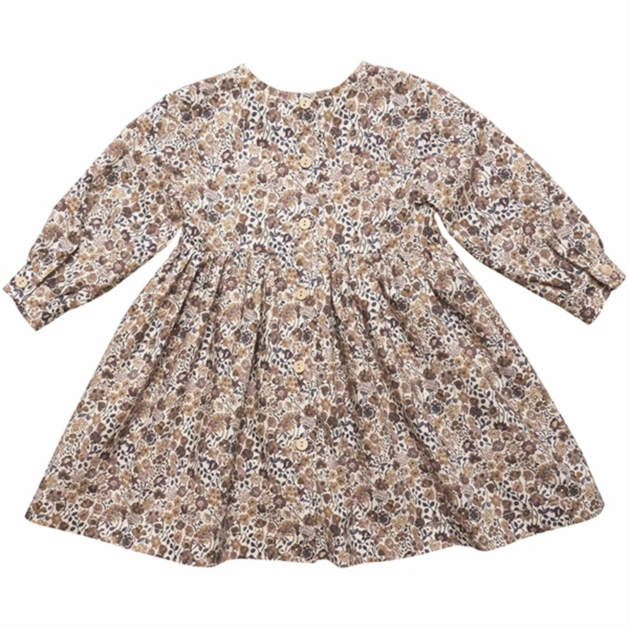 Work-Ready Look Fresh Stitch Huttelihut Dress LS Made w. Liberty Fabric Kaylie Ocean