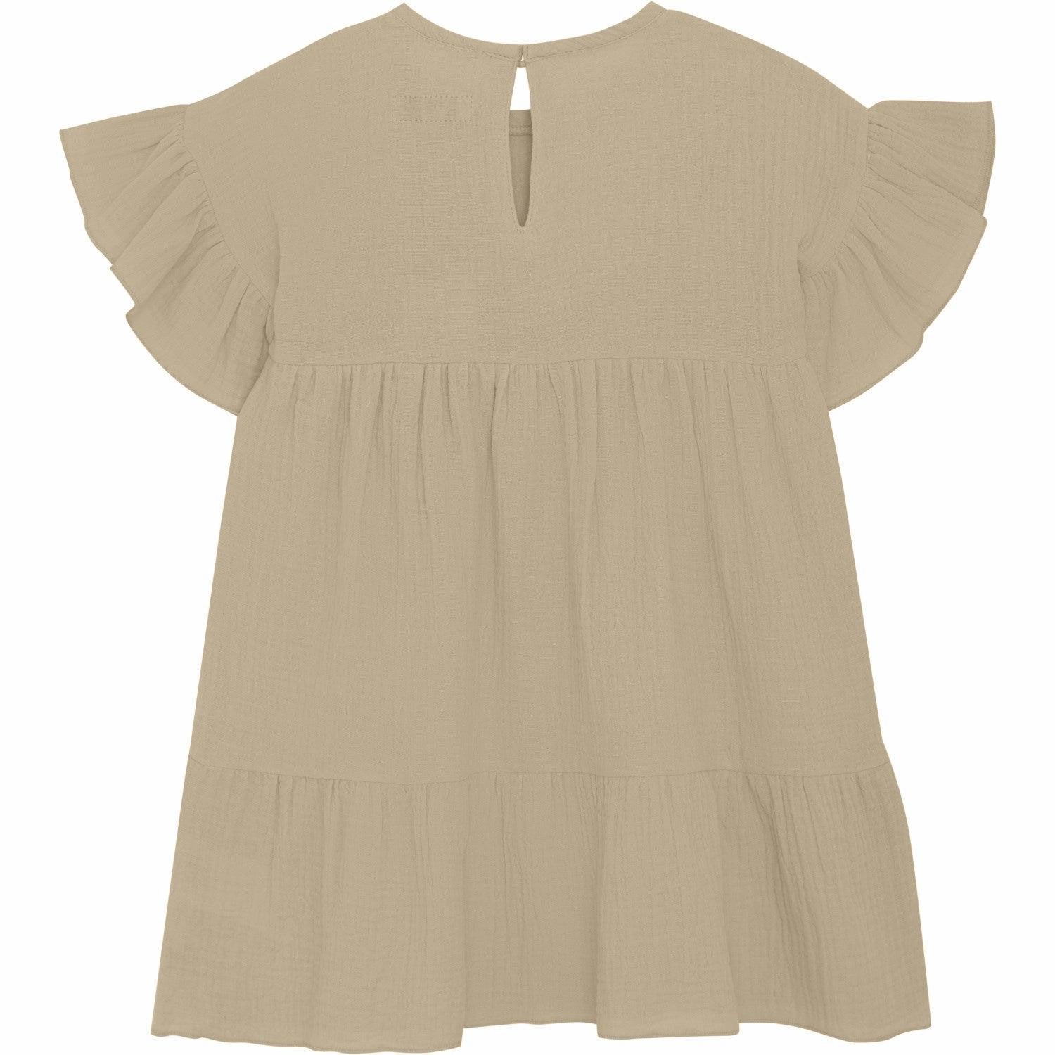 Huttelihut Irish Cream Dress Muslin Straight-Cut