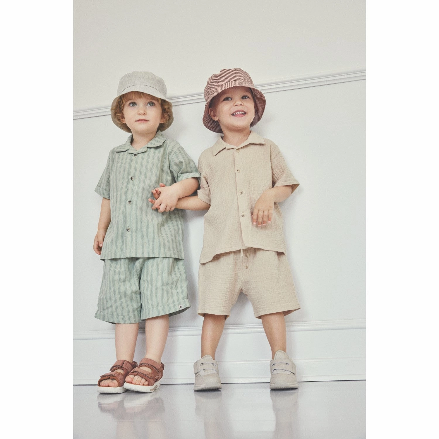 Huttelihut Irish Cream Shirt Muslin Hypoallergenic Lining