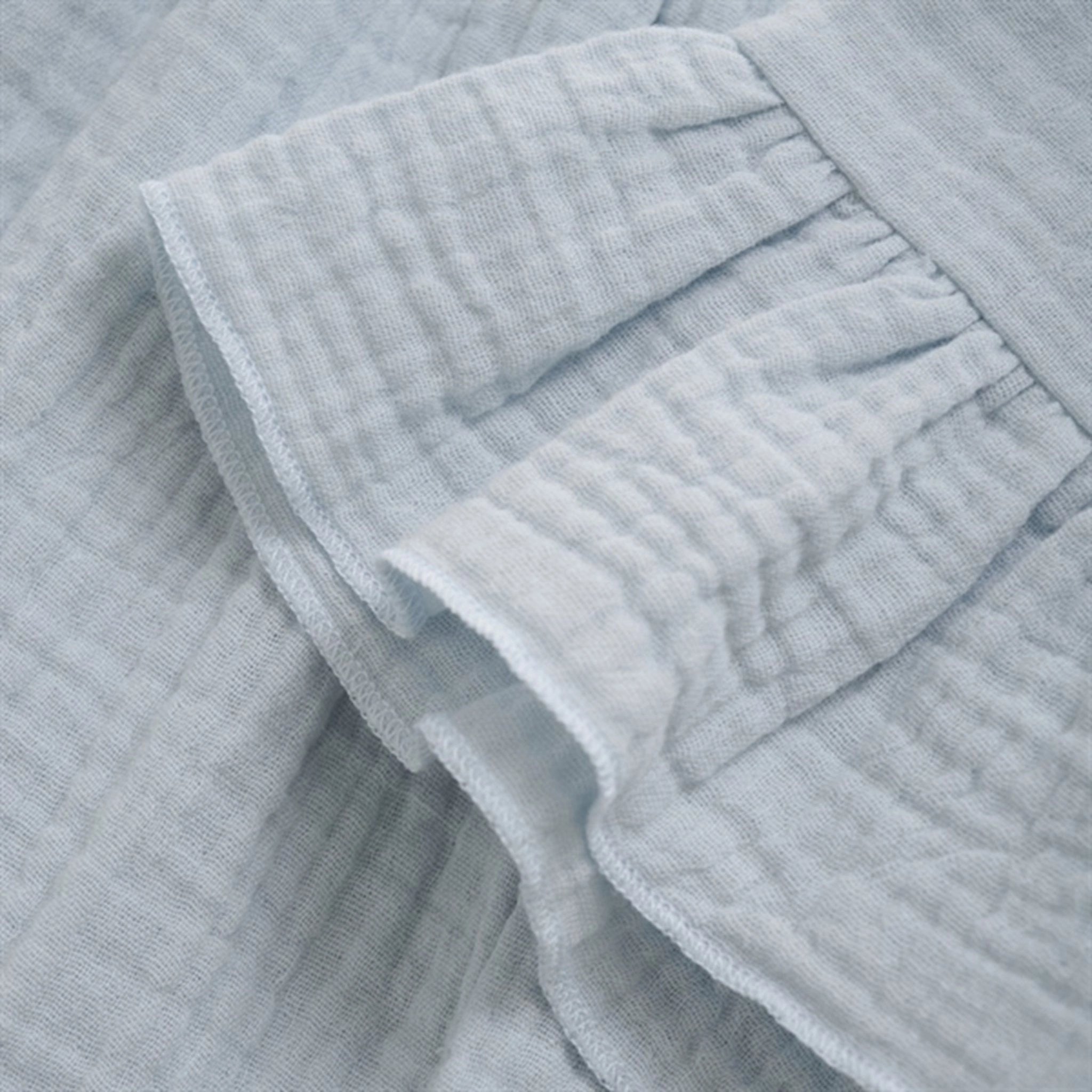 High-End Look Huttelihut Muslin Celestial Blue Blouse