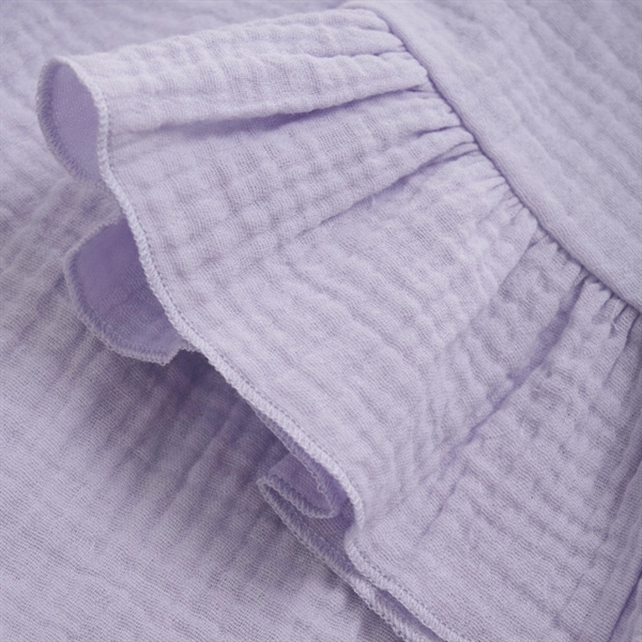 Huttelihut Muslin Orchid Petal Blouse Anti Static Treatment