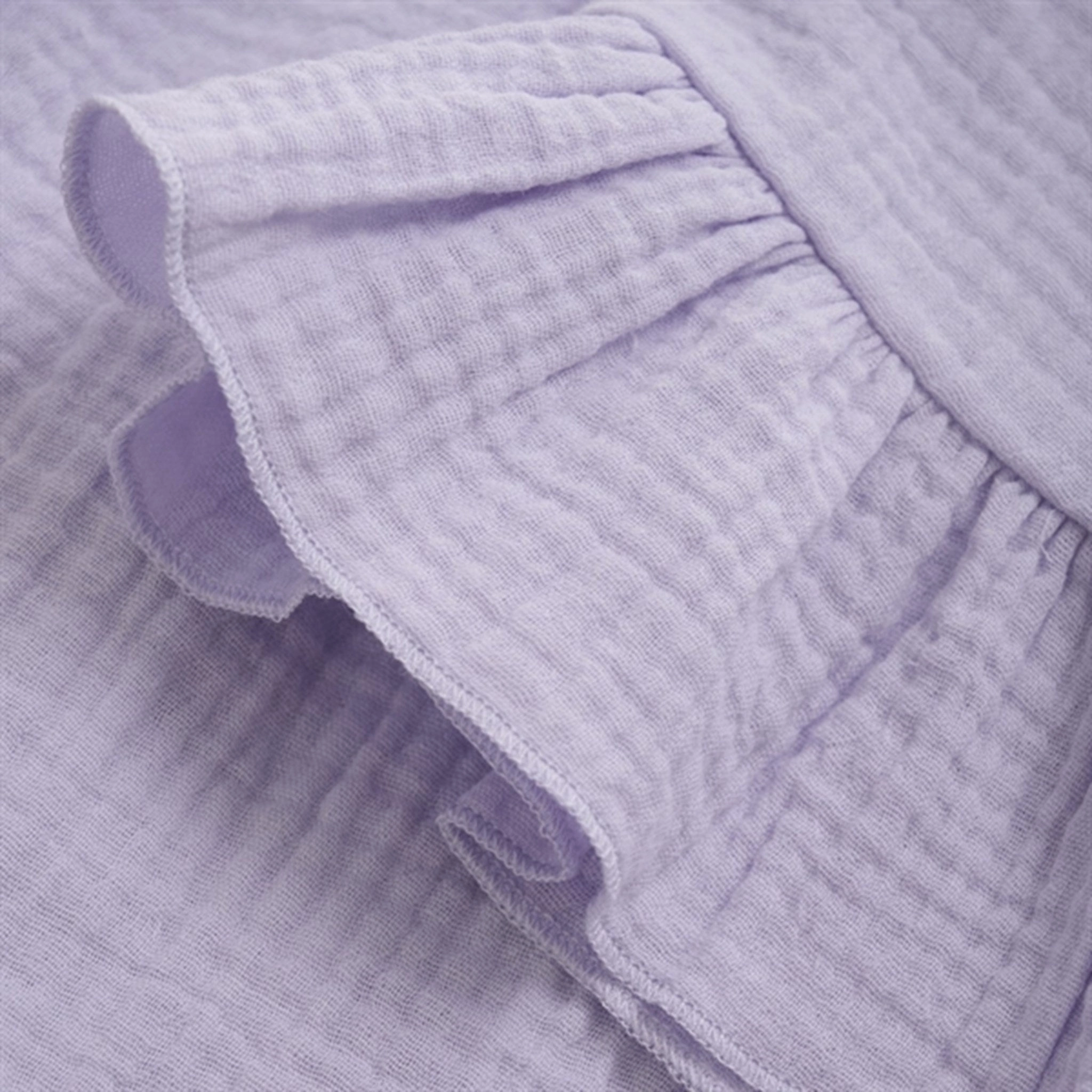 Linen blend Ventilated Back Huttelihut Muslin Orchid Petal Blouse