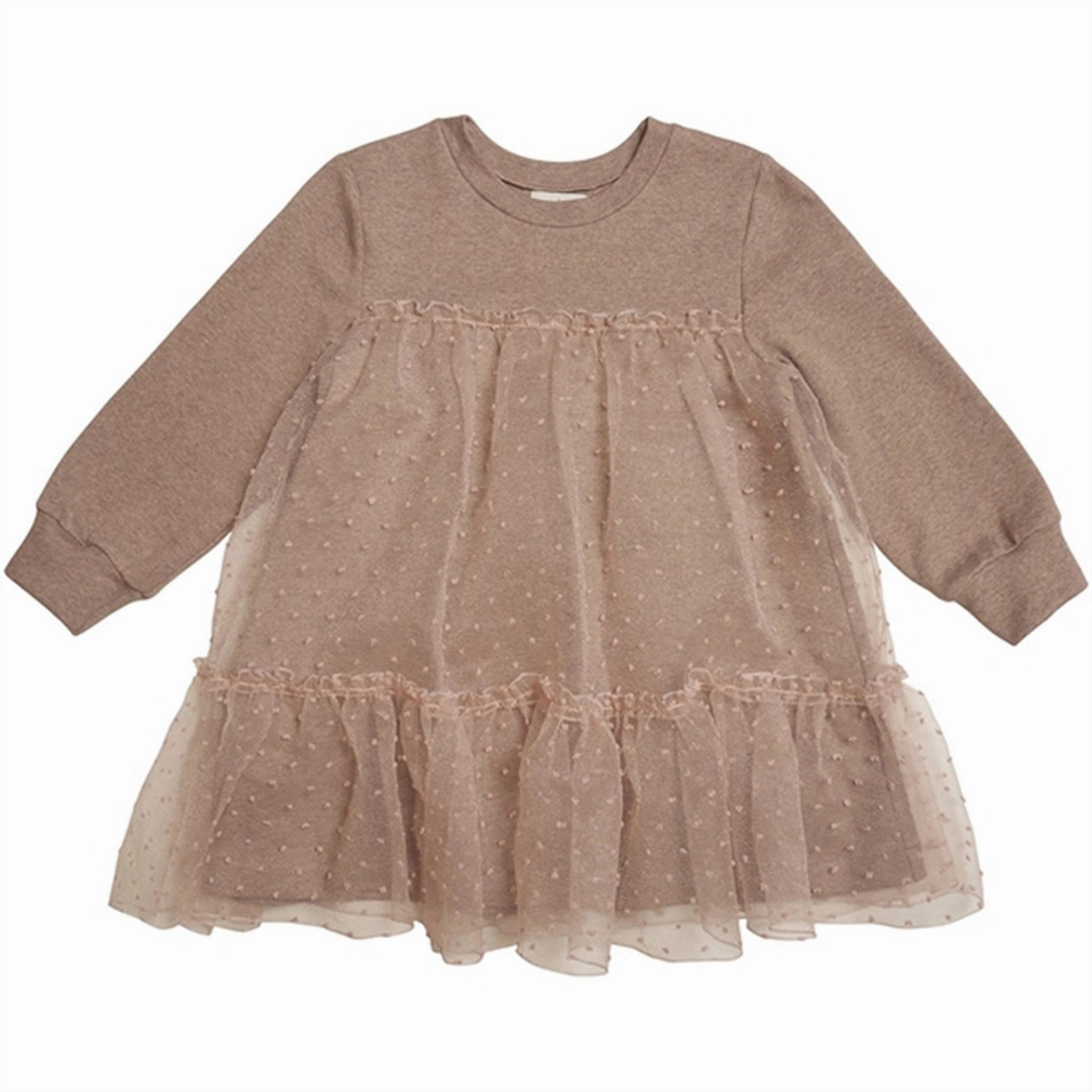 Crisp Look Art-Gallery Huttelihut Parti Dress Ash Rose