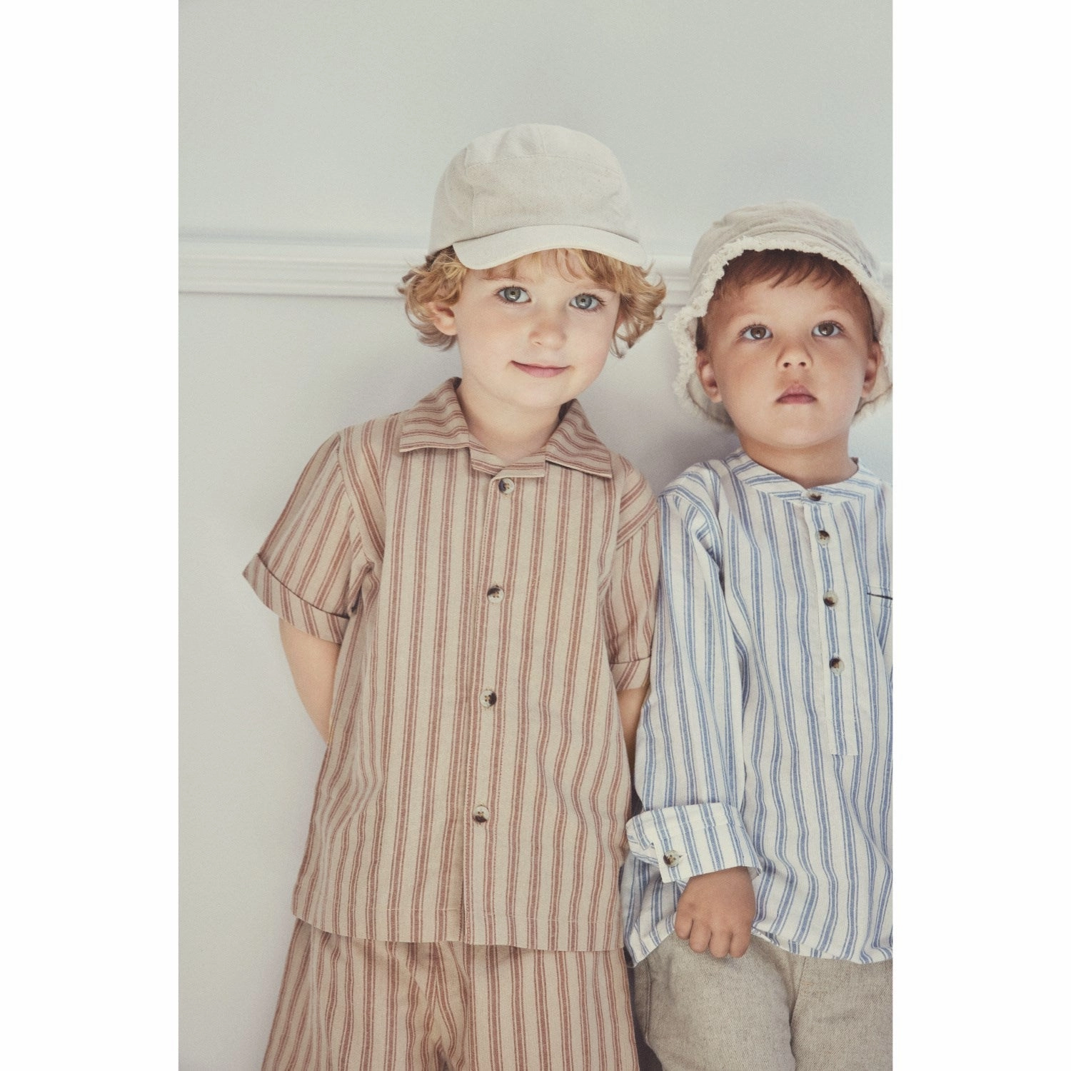 decorative element Abstract print Huttelihut Quiet Harbor Shirt YD Stripe