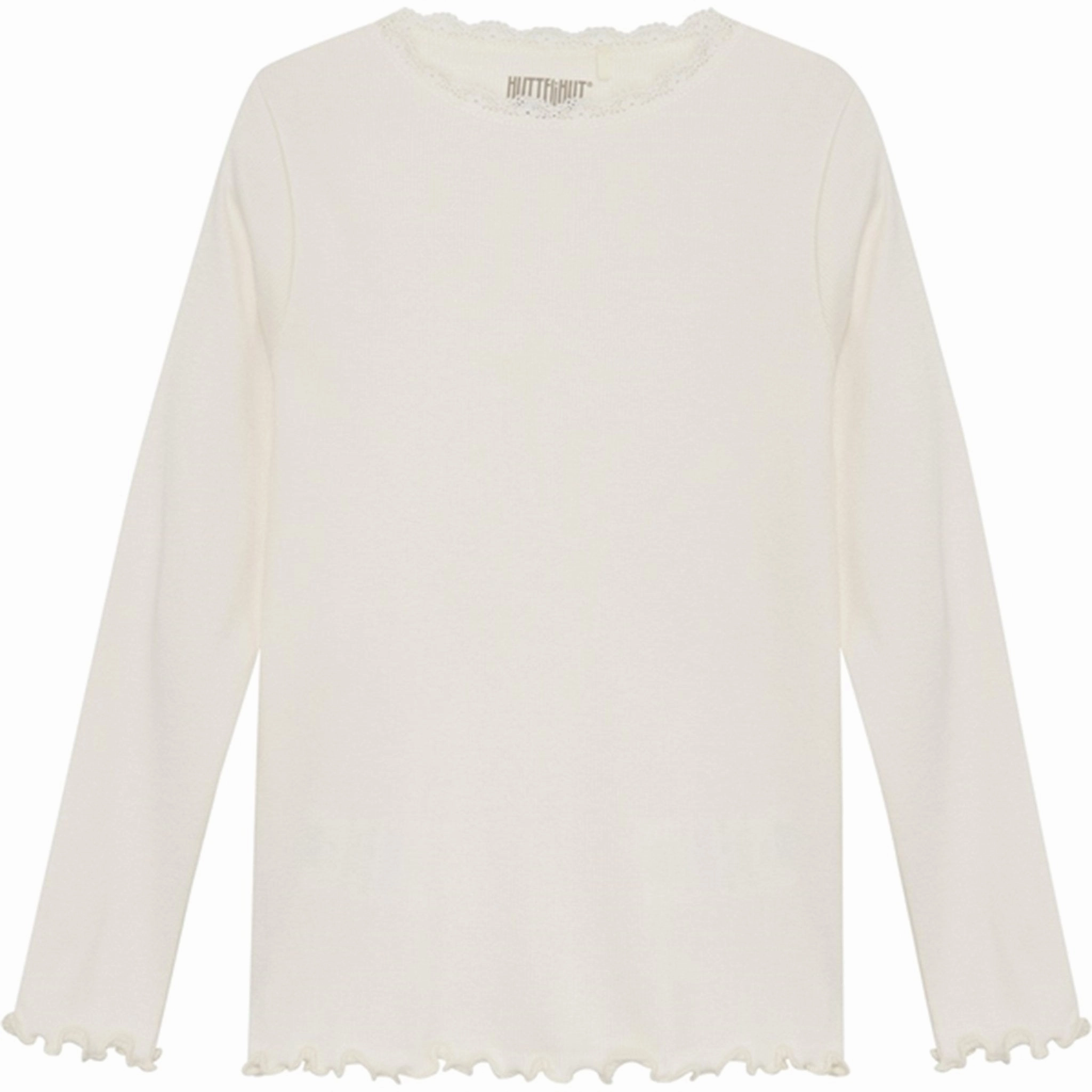 Huttelihut Rib Eggnog Blouse Date night