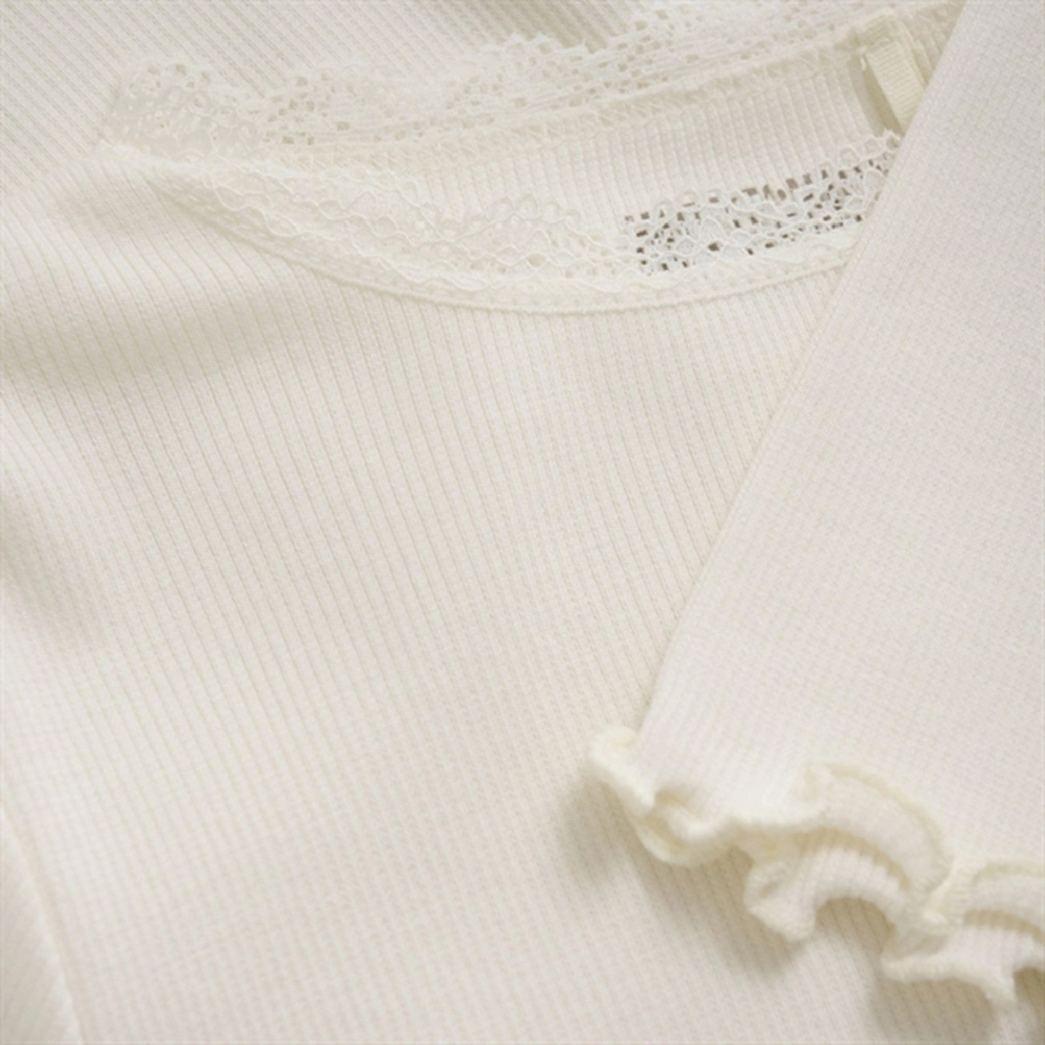 Huttelihut Rib Eggnog Blouse Cooling Mesh Lining Polished Style