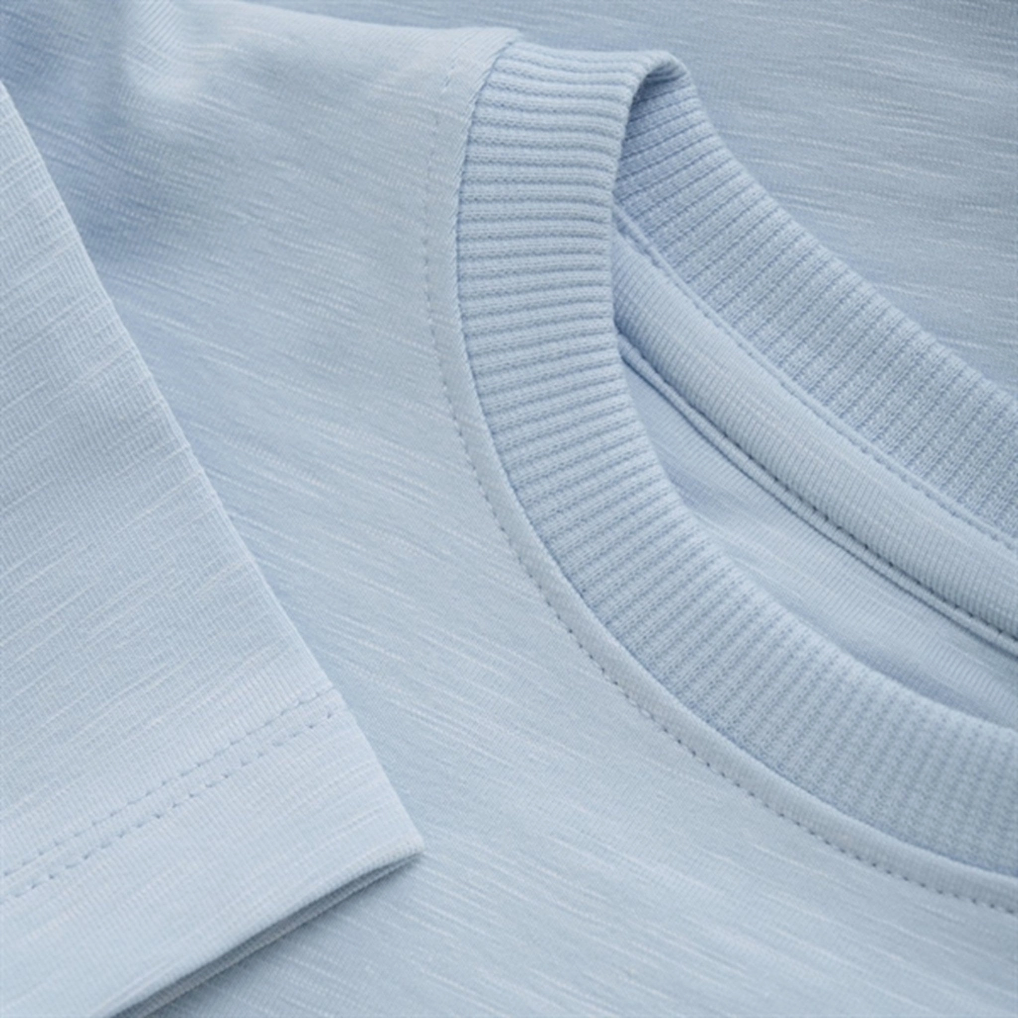 back to school Huttelihut Solid Celestial Blue T-Shirt