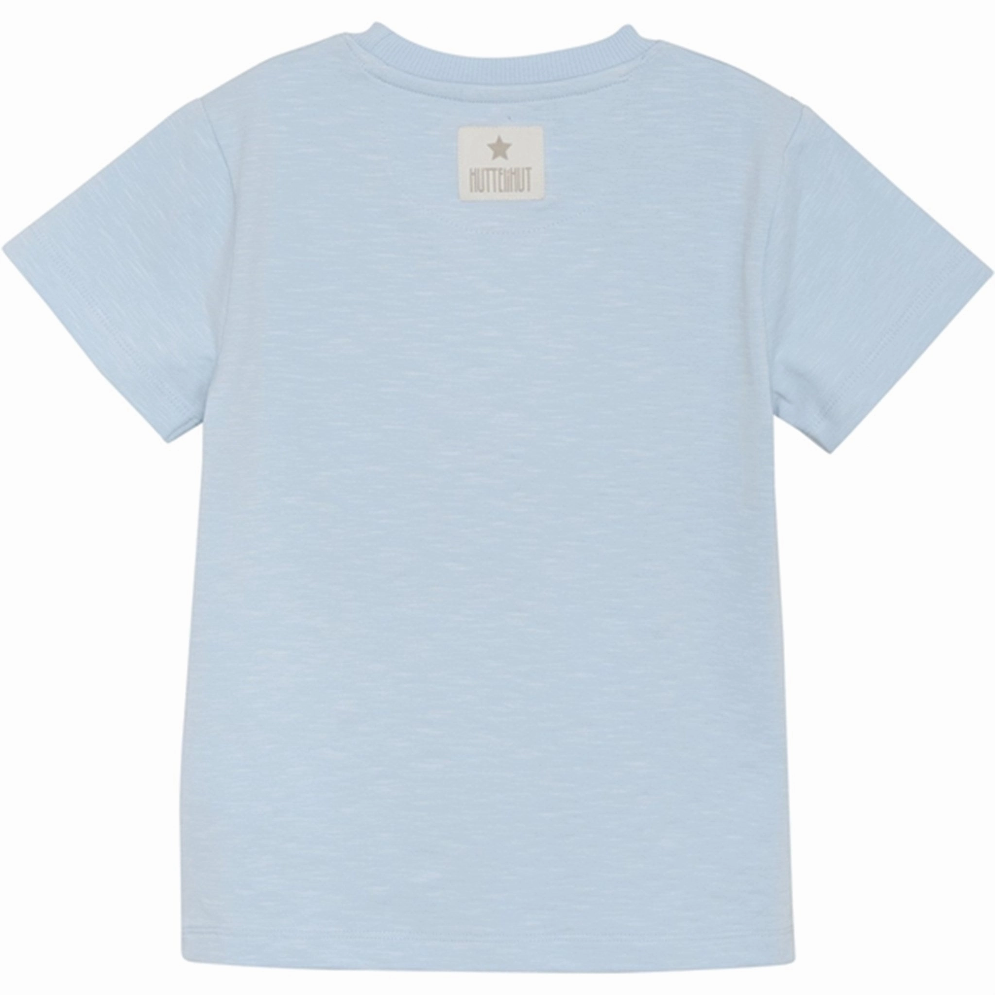 certified Light and Soft Huttelihut Solid Celestial Blue T-Shirt