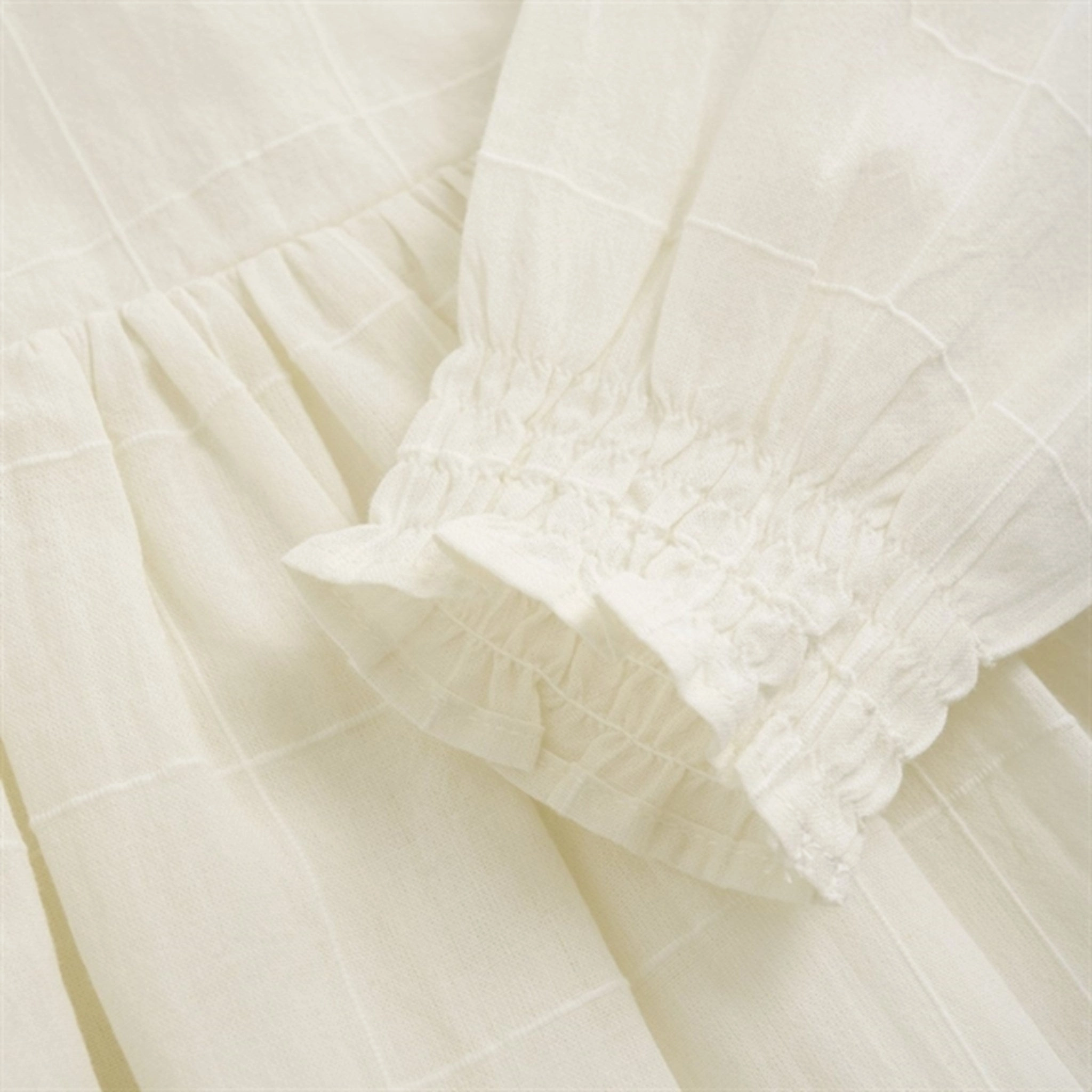 BiasCutSilhouette Huttelihut Woven Eggnog Dress