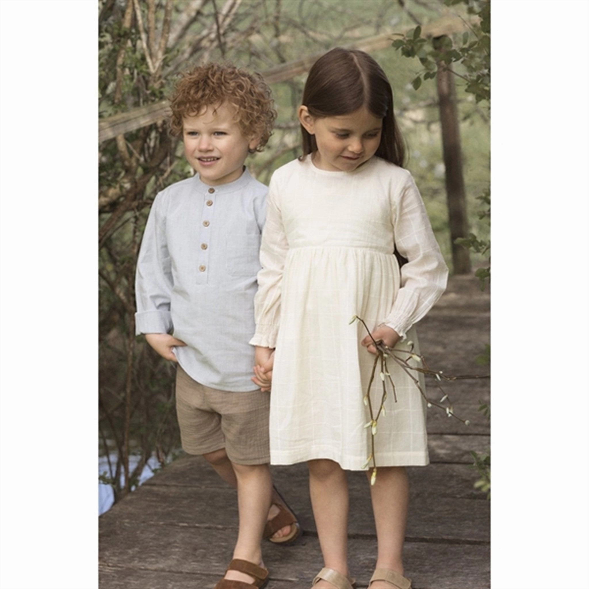 Heart Tone Grace Vibe Huttelihut Woven Eggnog Dress