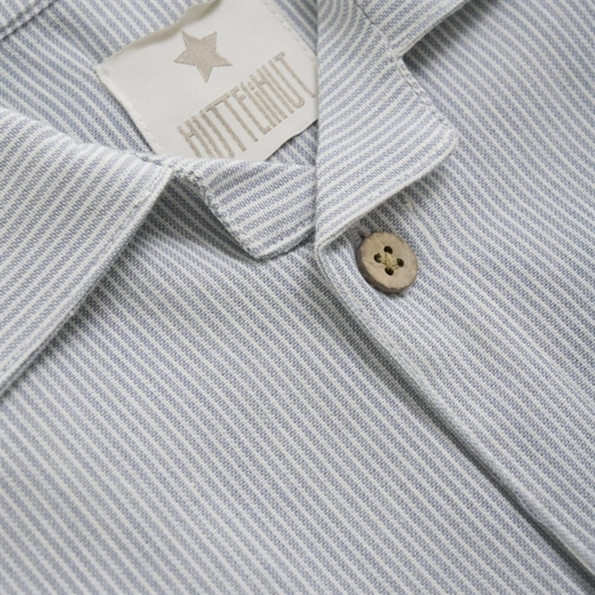 Trendy Apparel Layered Sleeve Cuffs Huttelihut Woven Stripe Citadel Shirt