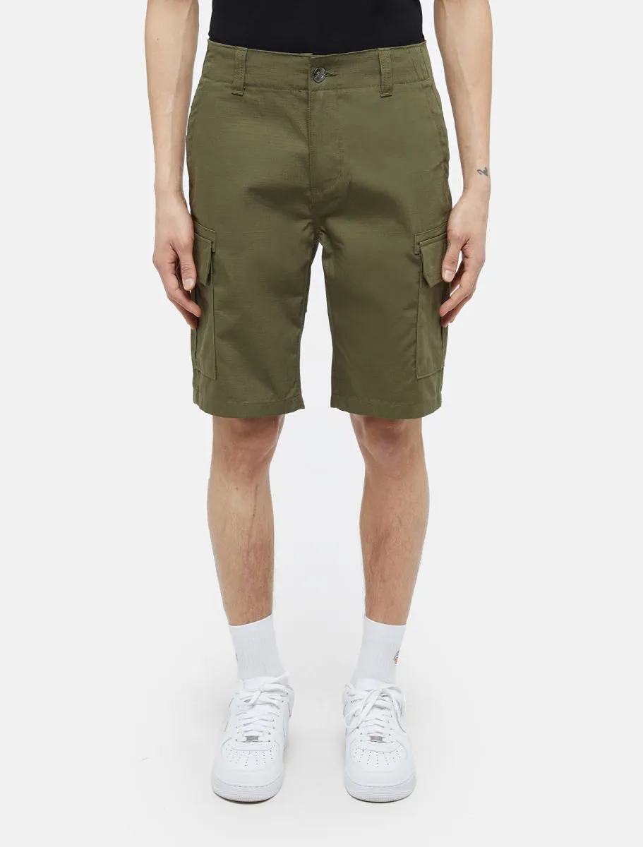 Dickies pantaloncino da uomo Millerville DK0A4XEDMGR1 verde militare Mesh Fabric