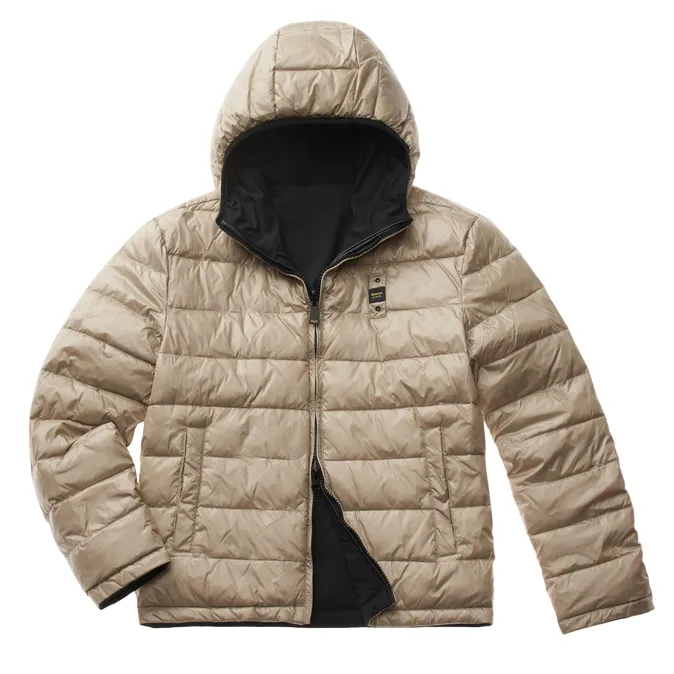 multi-color Blauer Piumino Reversibile Ballard 24WBLUC06054 | Nero-Biscotto Uomo