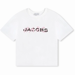 Seamless Edging Sustainable Packaging Little Marc Jacobs White T-shirt