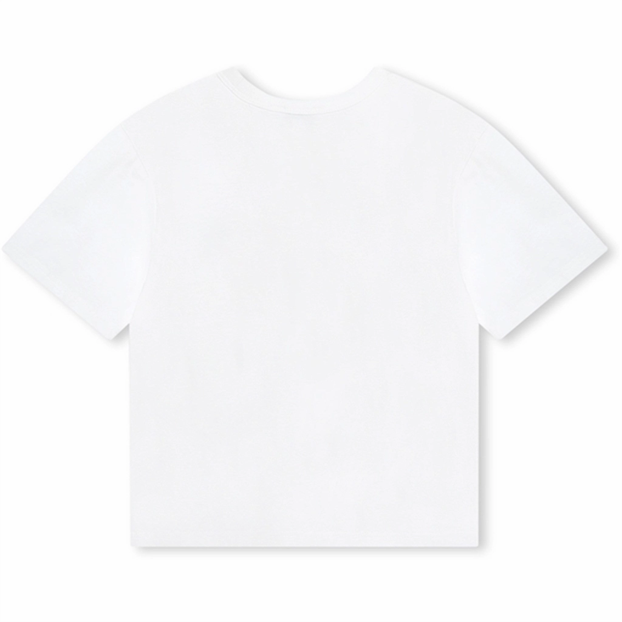 Light and Soft Geometric Print Little Marc Jacobs White T-shirt