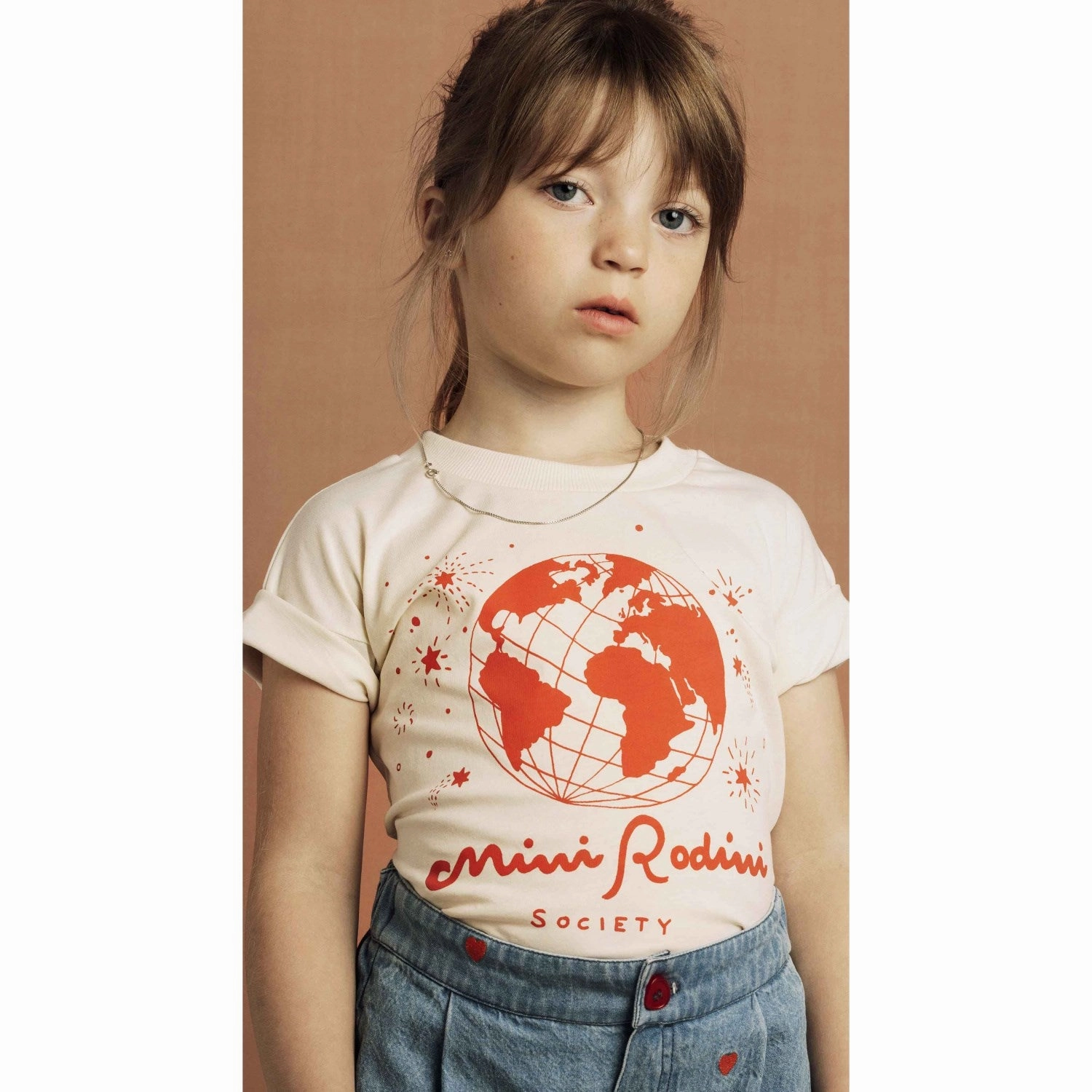 Smart Casual Casual Layer Wear Mini Rodini Offwhite Mini Rodini Society Sp Ss Tee