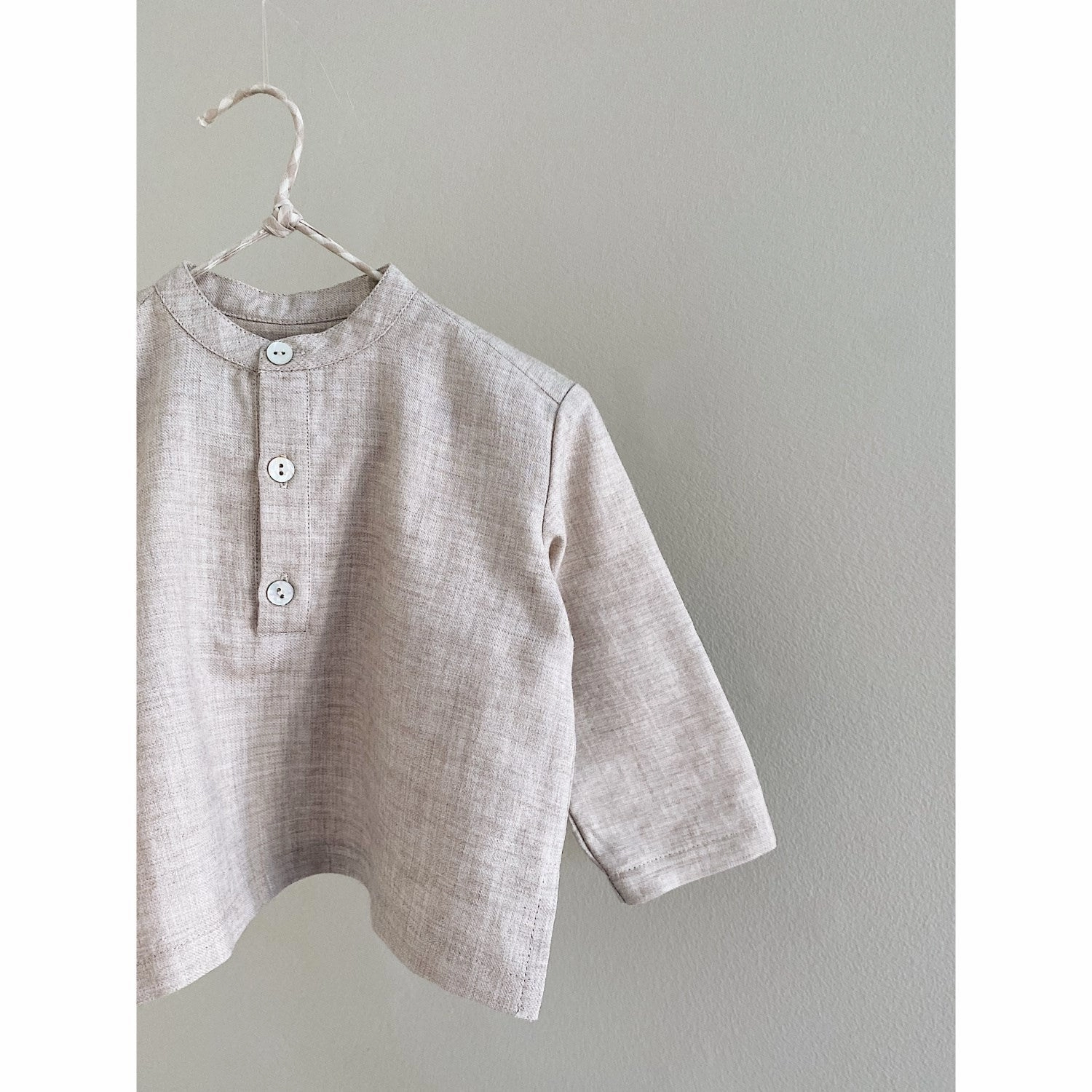 Streamlined Design Ergonomic Sleeve Cut Lalaby Birch Carlo Shirt Baby