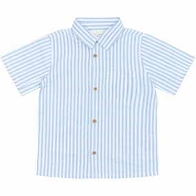 Cool Comfort THE NEW Siblings X Luksusbaby Blue Fog Striped Ojo Shirt