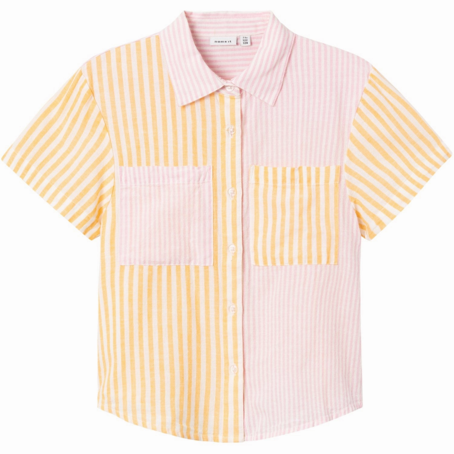 Earthy Palette Inner Layer Name It Chamois Histripe Shirt