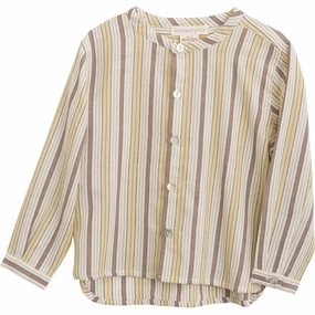 Serendipity Misty Stripes Shirt Midweight Textile