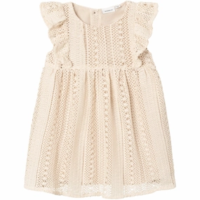 Name It Oatmeal Hisilka Spencer Dress Minimalist Look