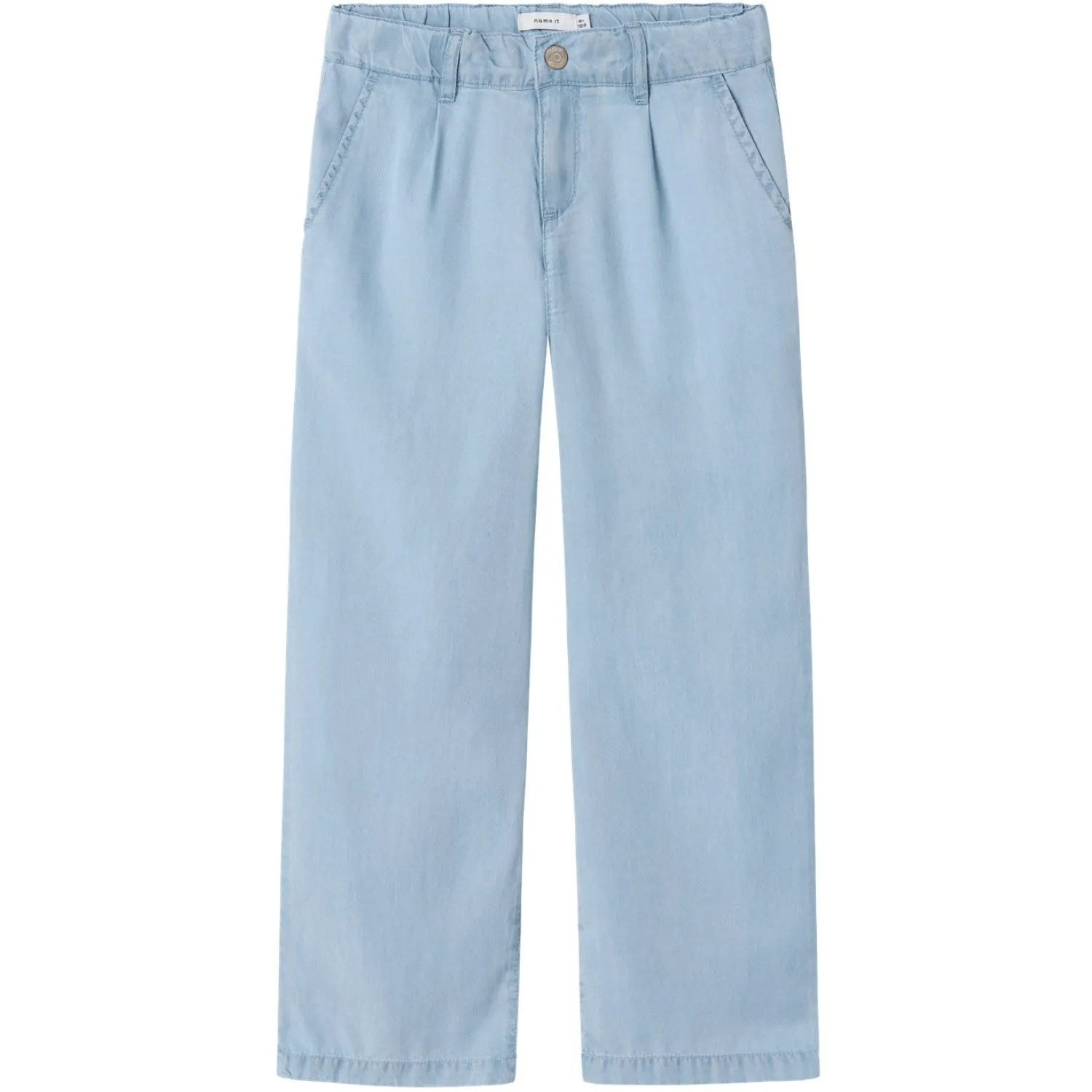Timeless Edge Name It Light Blue Denim Rose Wide Jeans