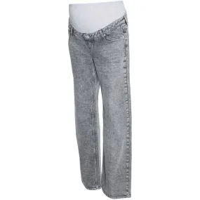 Great Base Vero Moda Maternity Medium Grey Denim Vmmtessa Wide Jeans Ra206 Ga Noos