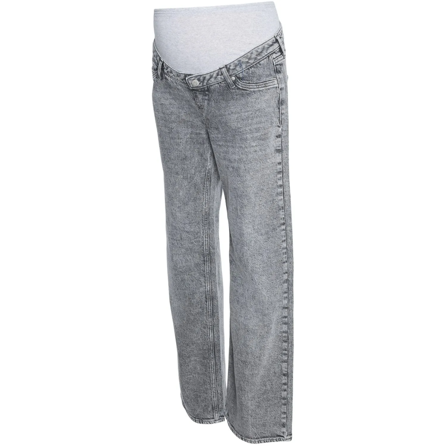 Great Base Vero Moda Maternity Medium Grey Denim Vmmtessa Wide Jeans Ra206 Ga Noos