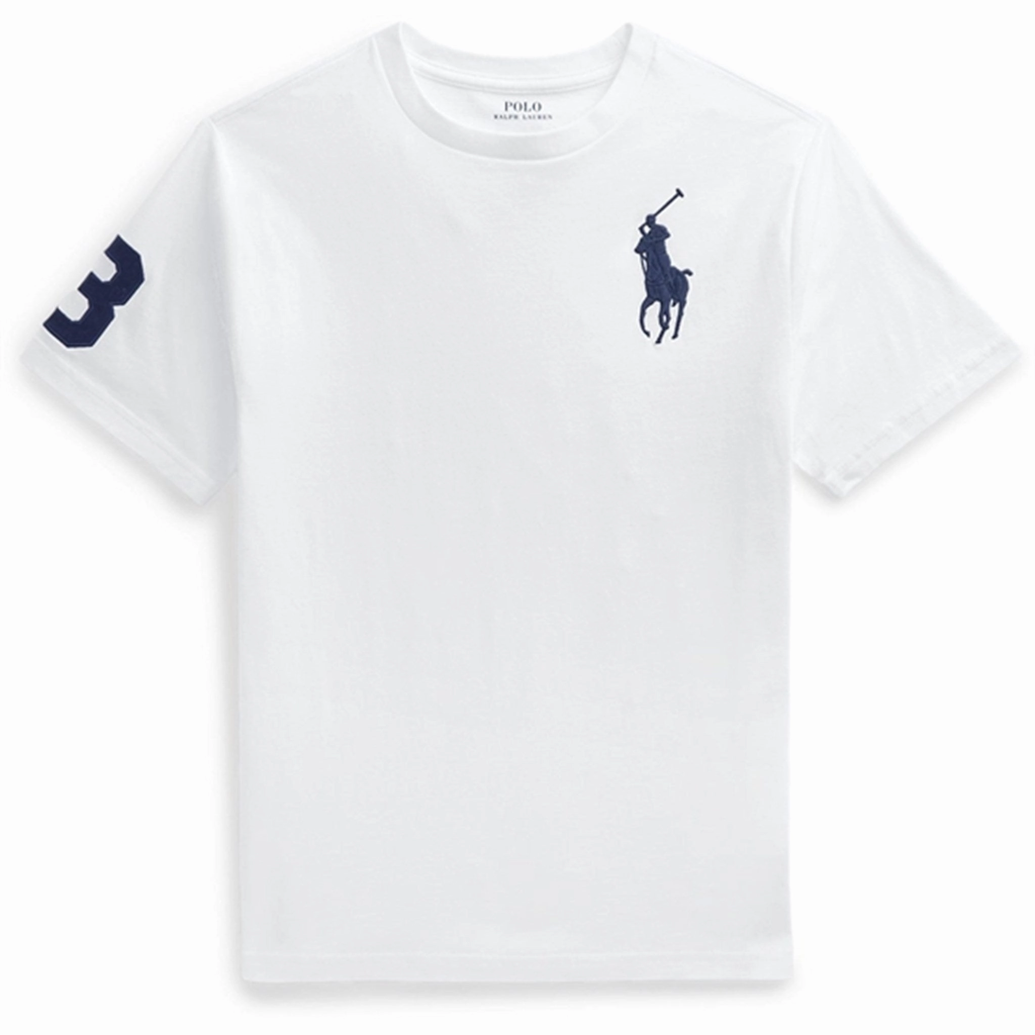 Polo Ralph Lauren Boy T-Shirt White Versatile Wearable
