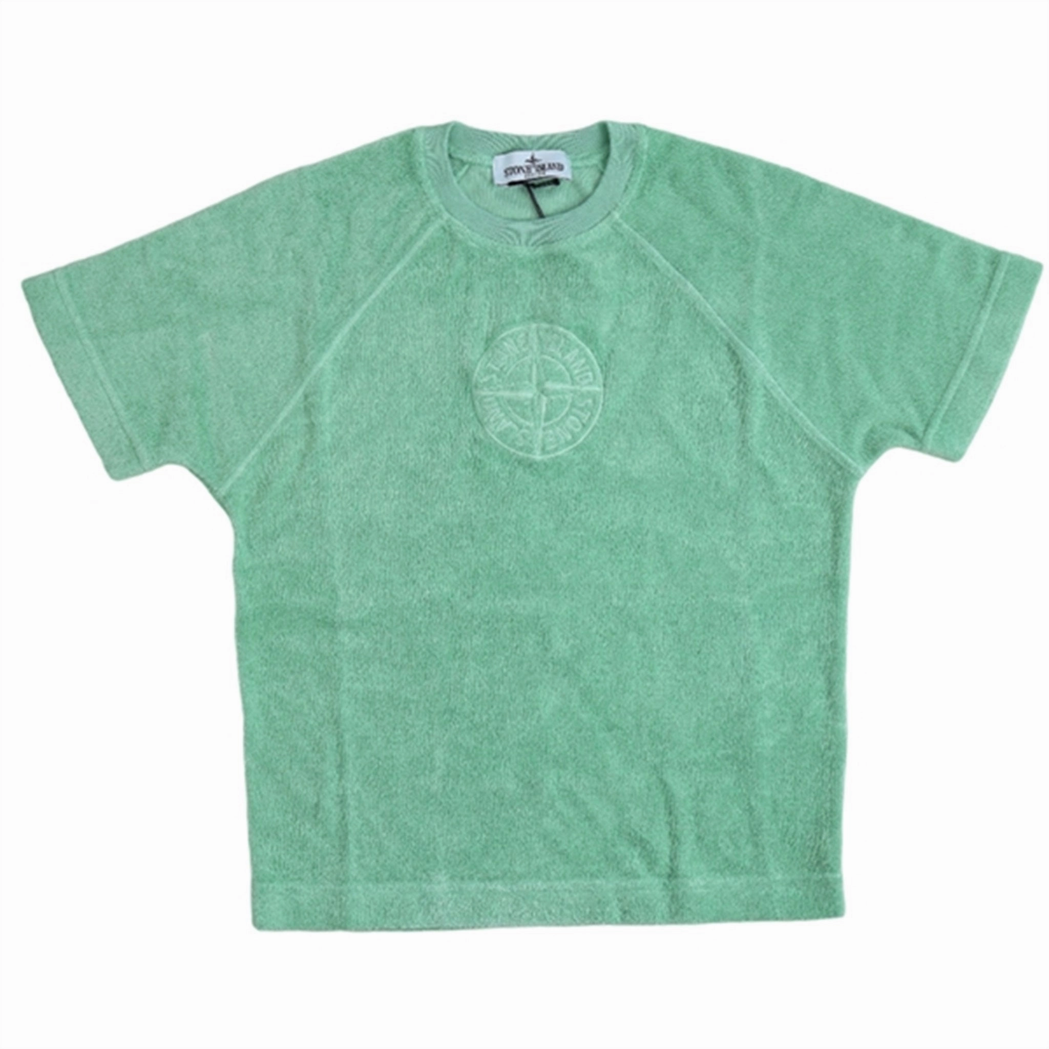 Casual Chic Look Comfortable Casual Stone Island Junior Sweatshirt Light Green