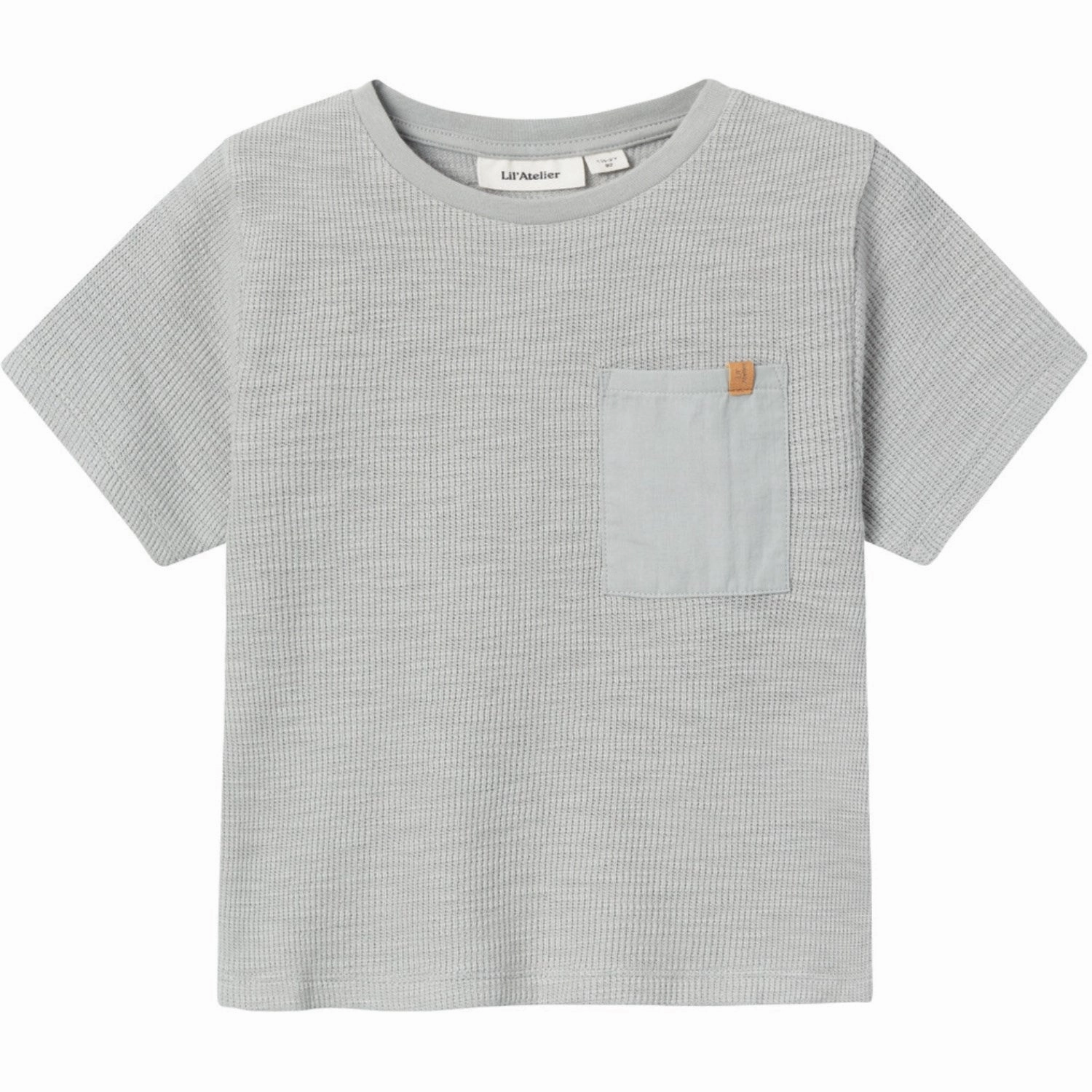 Lil'Atelier Limestone Honjo Loose T-shirt Layering Comfort