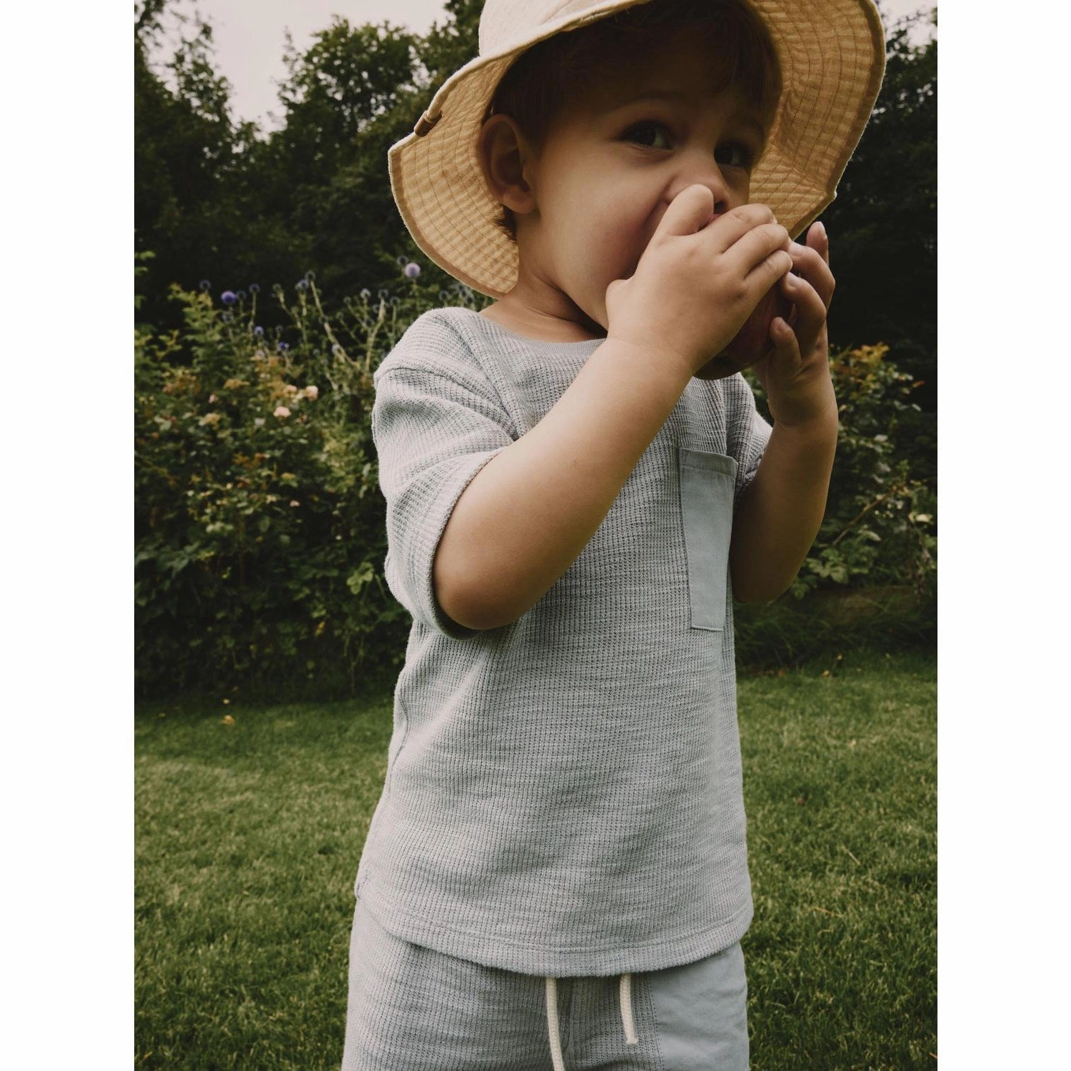 Stylish Day Wear School spirit Lil'Atelier Limestone Honjo Loose T-shirt