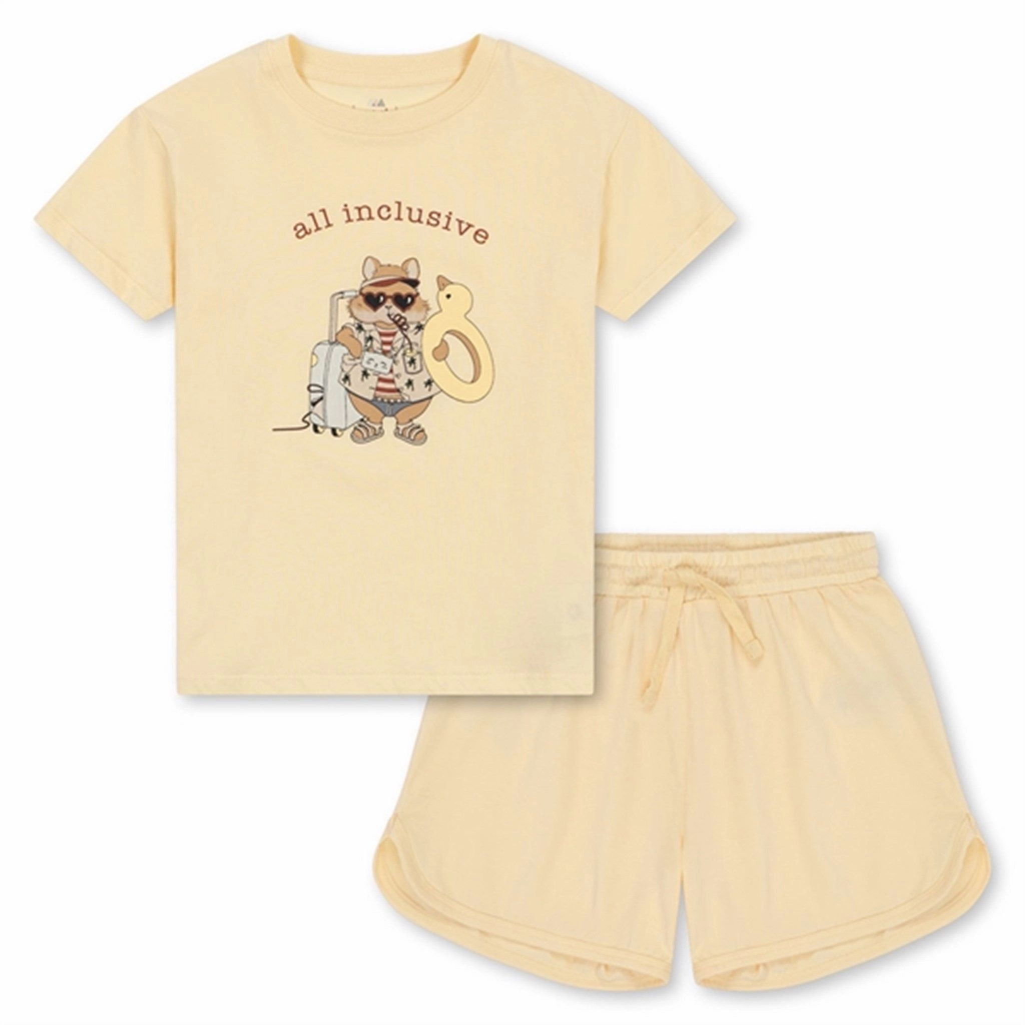 Konges Sl?jd Banana Crepe Famo Set Soft Material