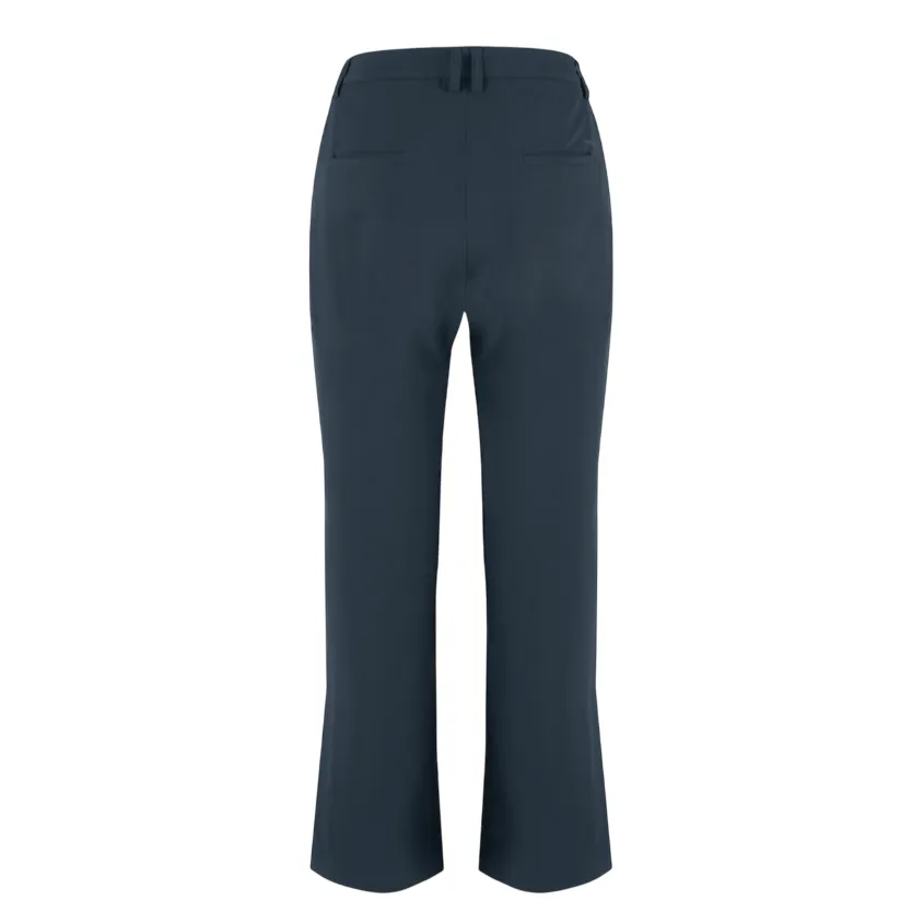 Flexible Gusset Design Eco Friendly Fabric Bomboogie pantalone da donna in cotone jersey tecnico PWMOONTJXP5 297 blu scuro