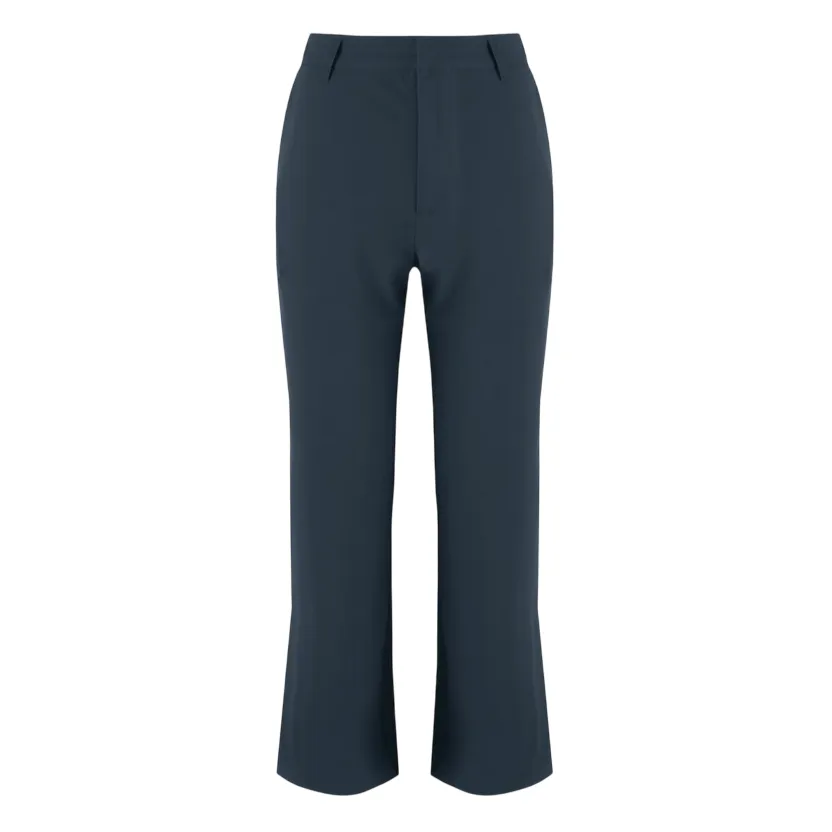 Bomboogie pantalone da donna in cotone jersey tecnico PWMOONTJXP5 297 blu scuro smooth zipper Versatile Layer