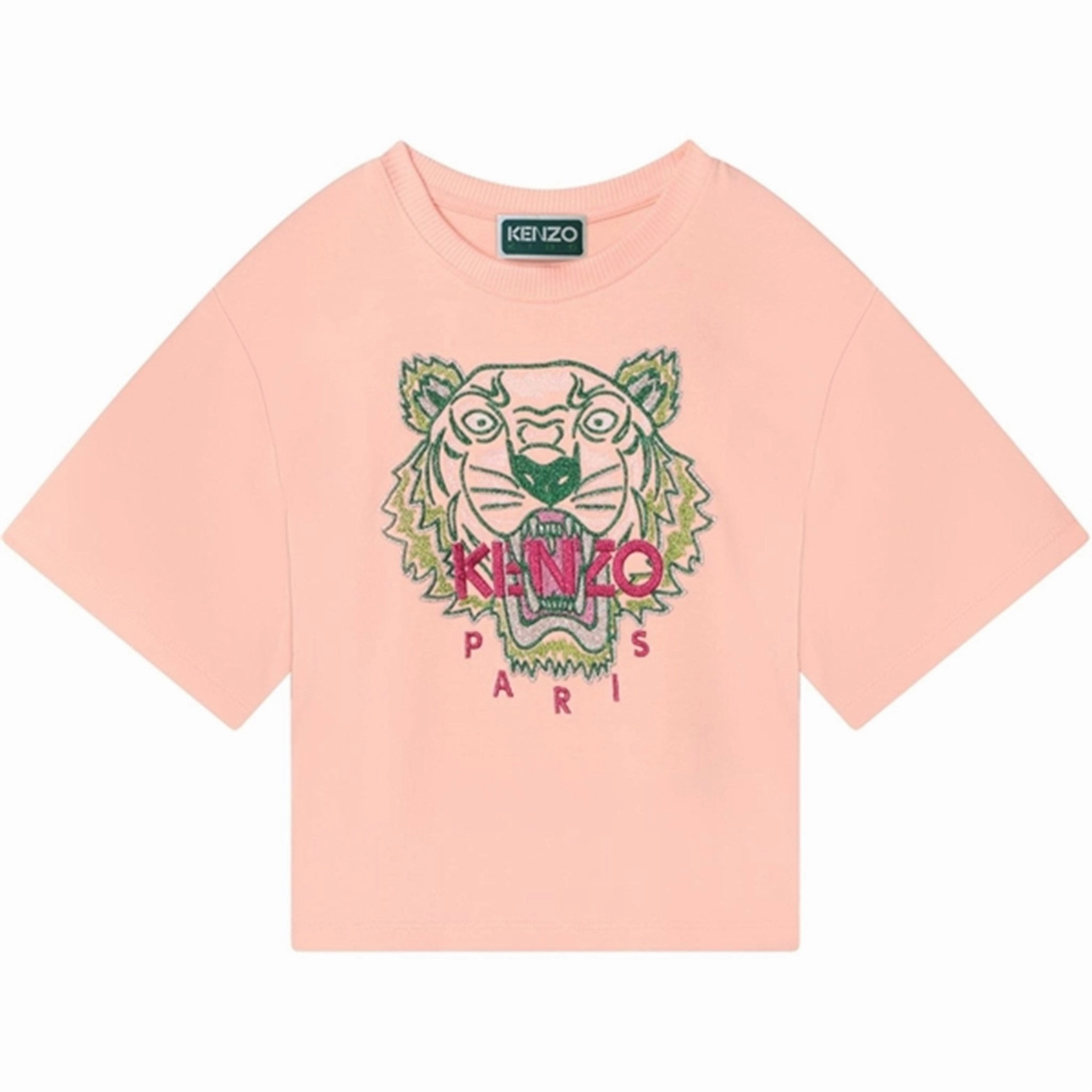 Kenzo T-shirt Pale Pink Non Toxic Printing