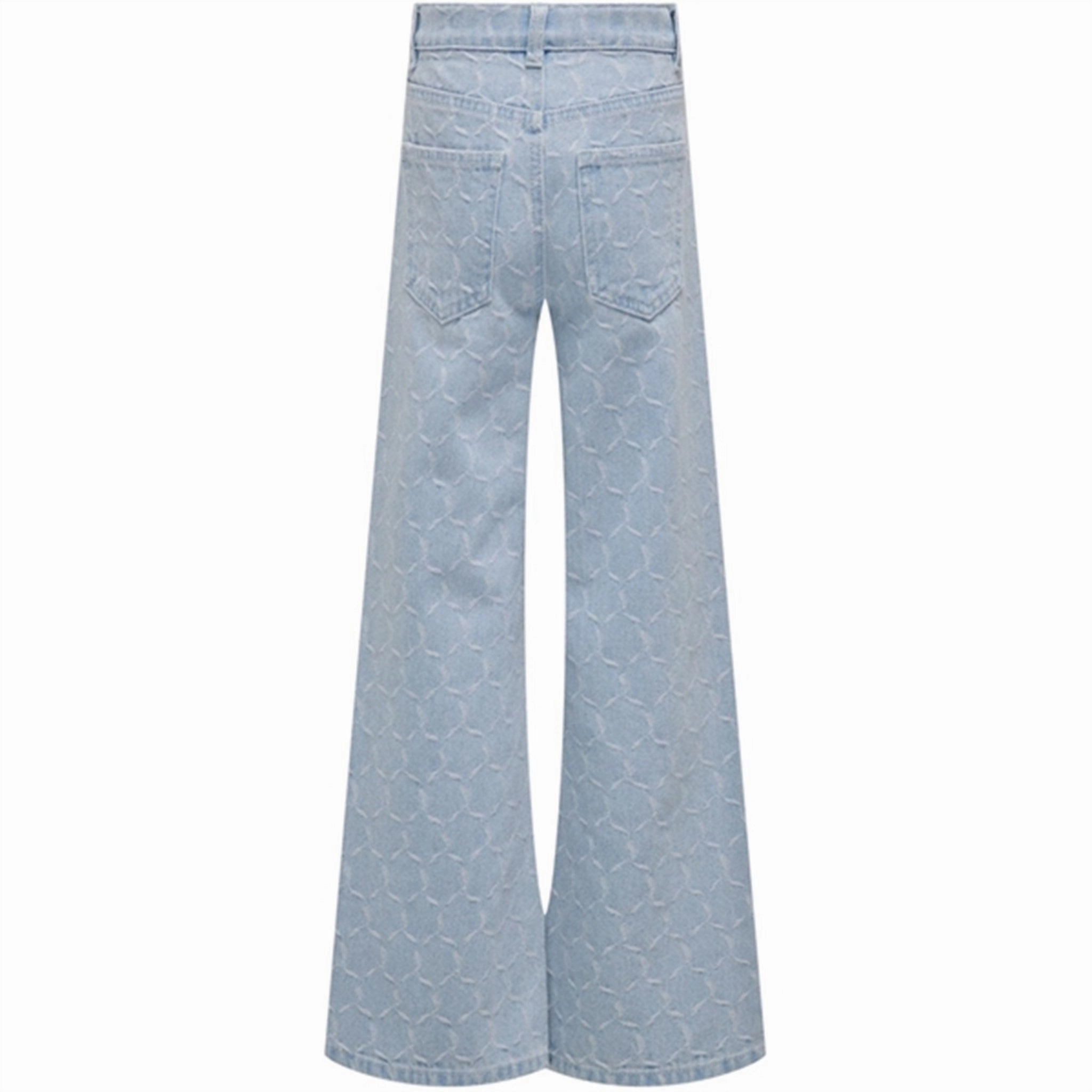 Kids ONLY Light Blue Denim Hope Eliza Wide Leg Denim Jeans Wardrobe Choice