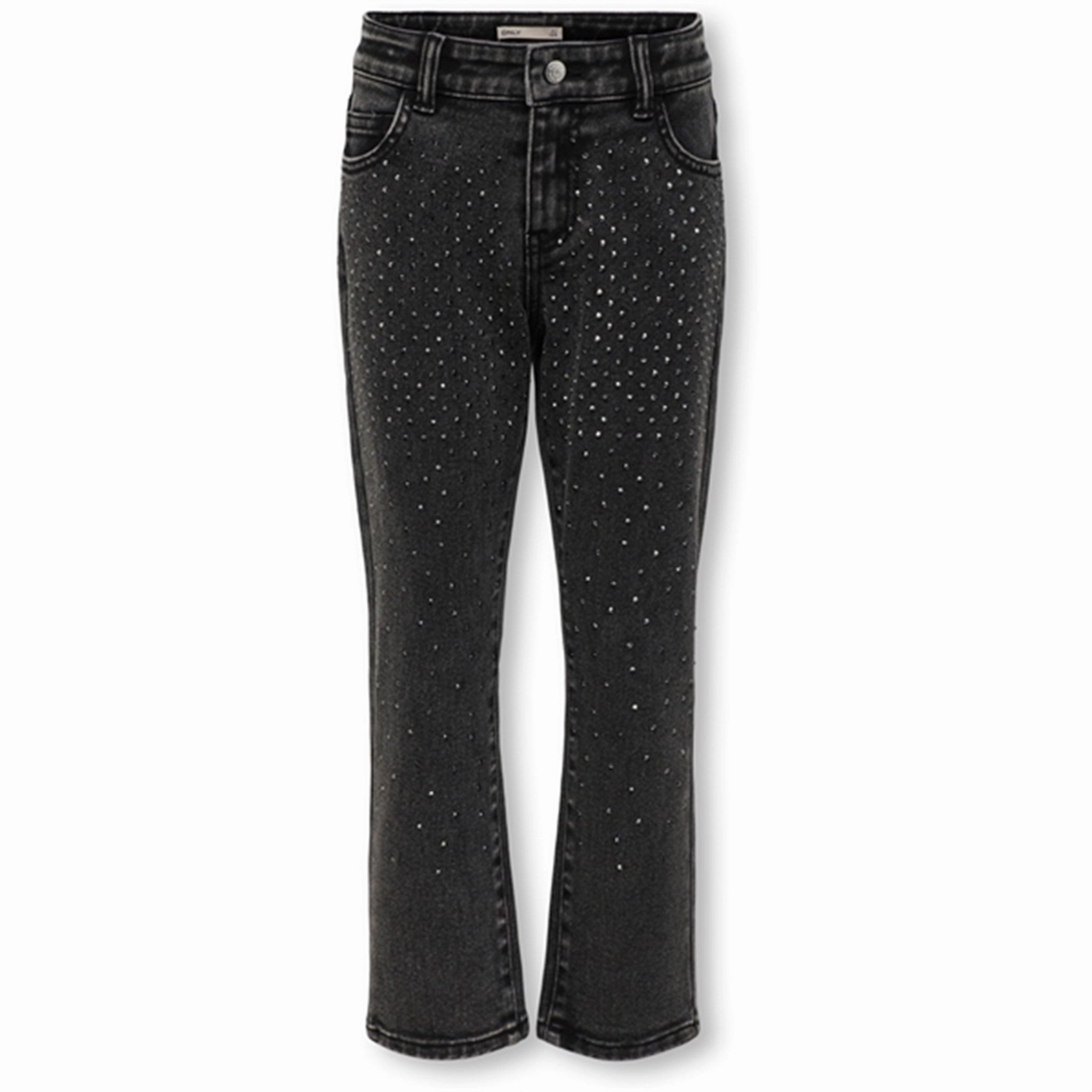 Long Wear Kids ONLY Washed Black Emily Rhinsten Denim Jeans