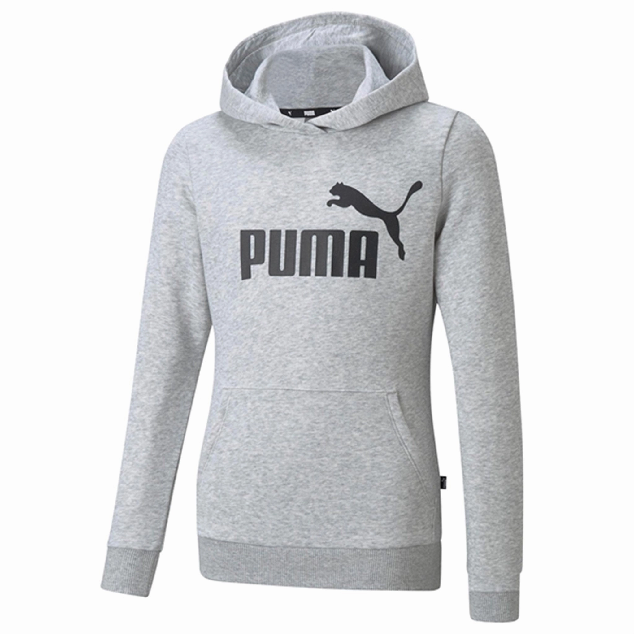Puma Hoodie Grey friends gathering urban vibe