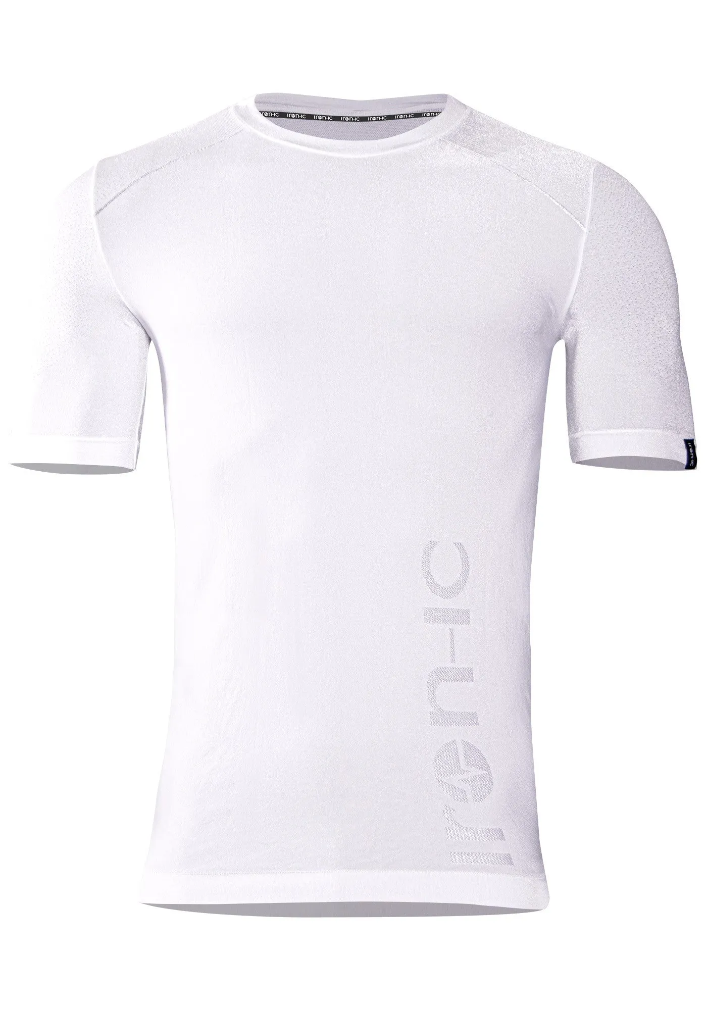 Iron-IC Maglia da uomo manica corta Smooth Outwear UV Protection 201586 white Unisex Core