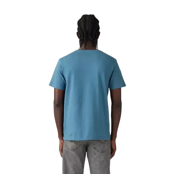 Modern Layer Levi's T-shirt manica corta da uomo Original Little Logo 566050279 avio