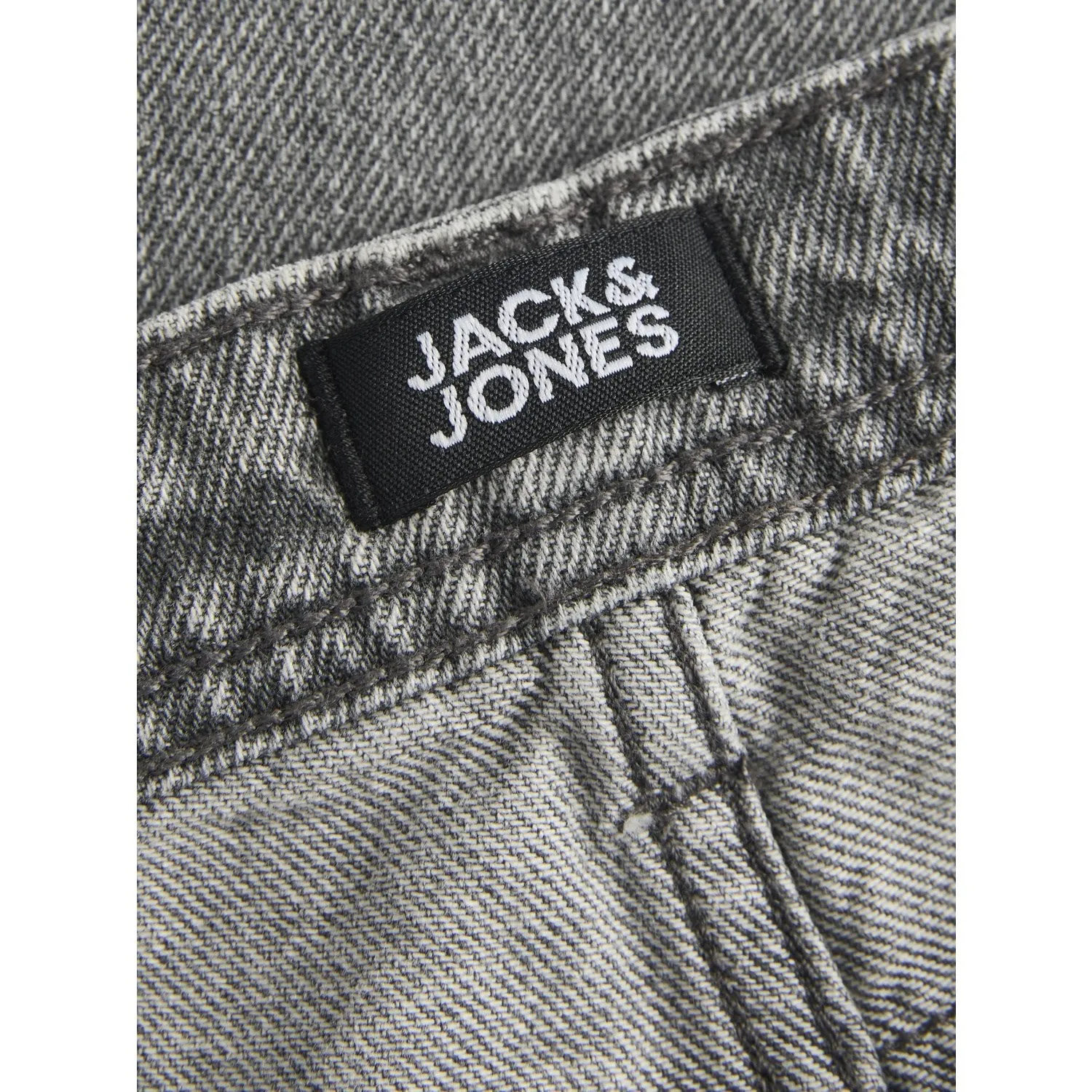 Smooth Form Formal City Walk Party Look Jack & Jones Junior Black Denim Jjichris Jjoriginal Sq 269 Jnr